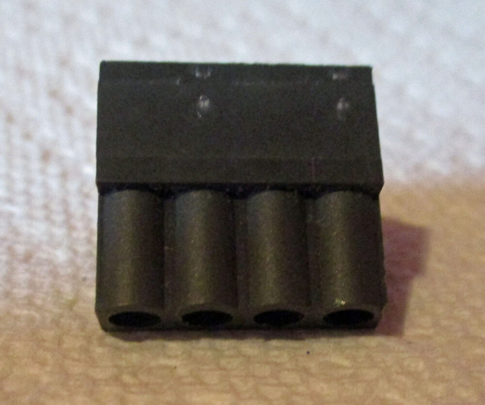 Terminal Black 4 Place 3/4&Amp;Quot;W