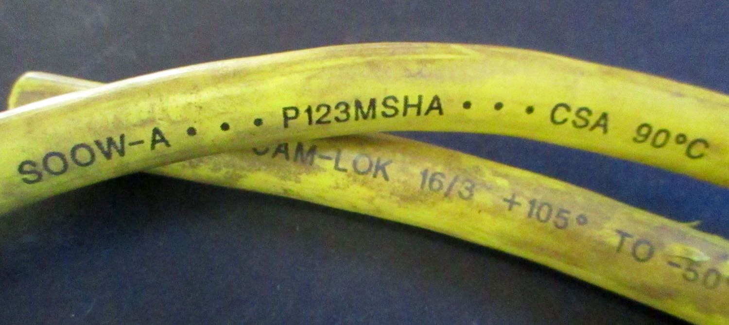 Cable Comm. 3-Pin Male Straight 3'L