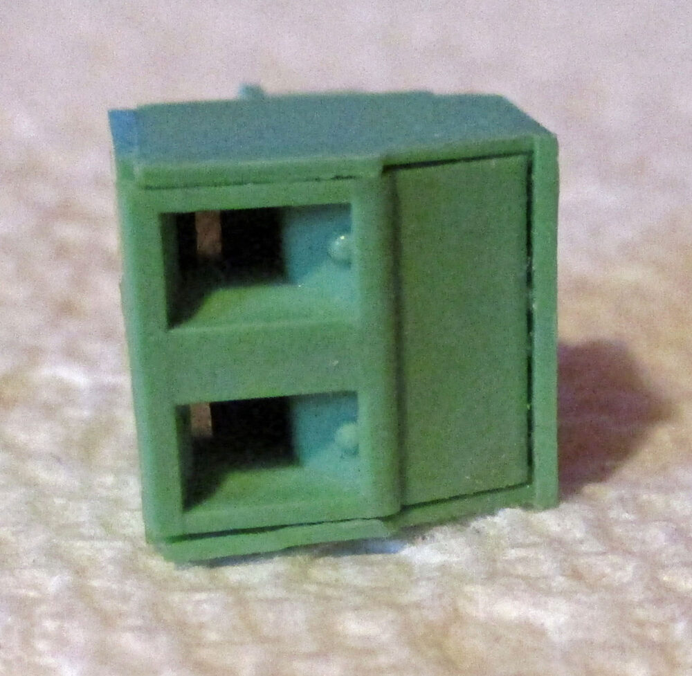 2-Place Green Terminal, 5/16"W 5 Terminal Green Metatron 2 Place 3/8"W