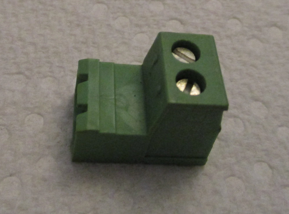 Terminal Plug 2 Place 250V 2.5Mm 10A, 13/16&Amp;Quot;L