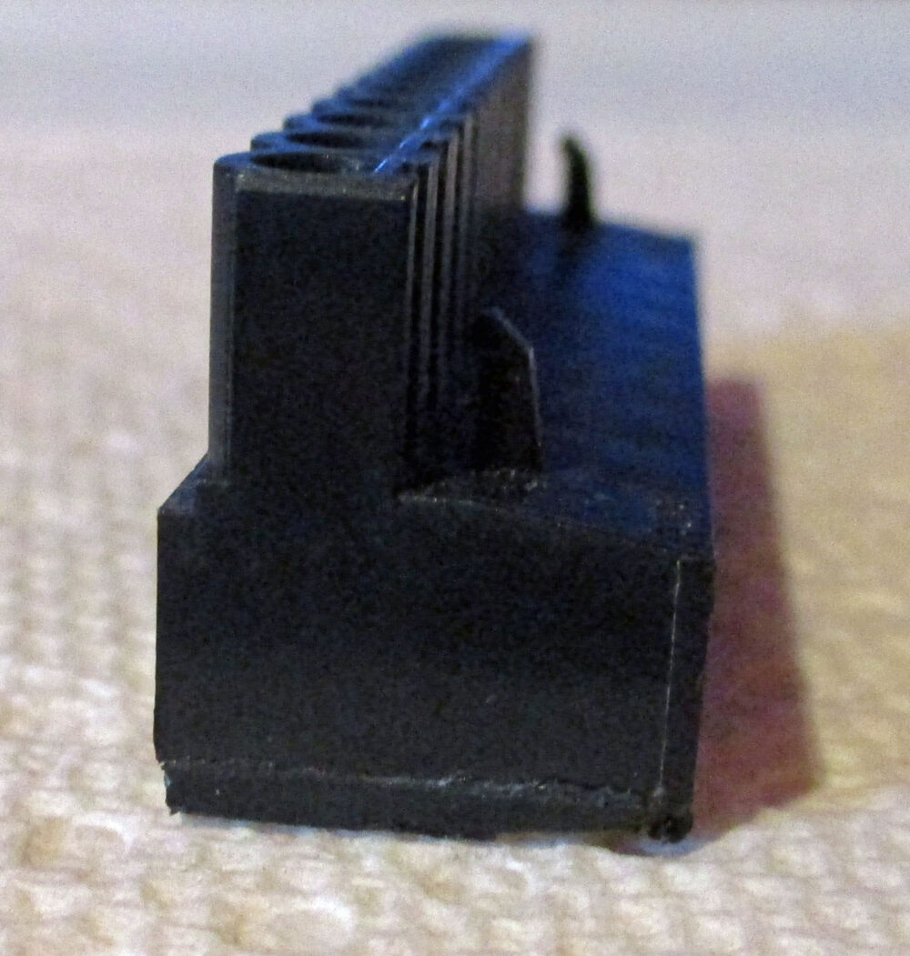 Terminal Black Omni 10 Place 250V 1 15/16&Amp;Quot;W