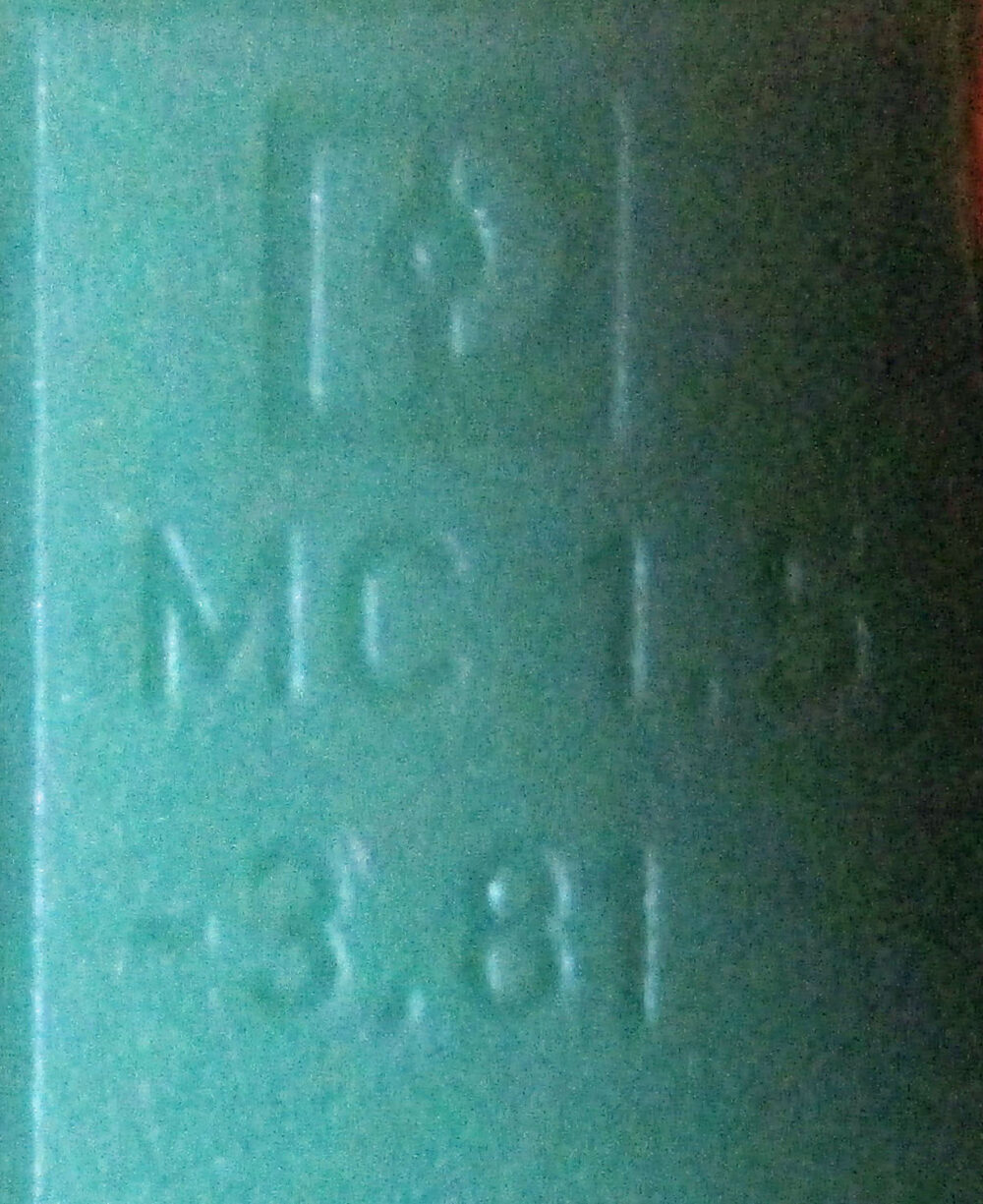 Terminal Green Metatron 6 Place 15/16&Amp;Quot;W