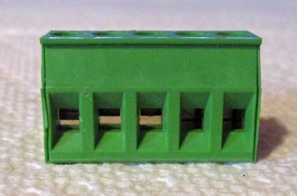 Terminal Green Older Style 5 Place 1&Amp;Quot;W