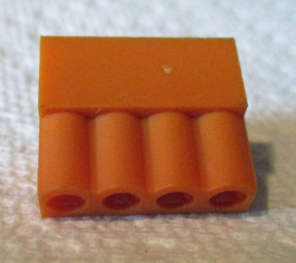 Terminal Orange 4 Place 3/4&Amp;Quot;W