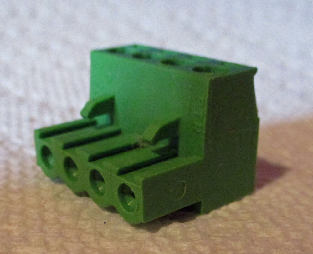 Terminal Green Older Style 4 Place 3/4&Amp;Quot;W