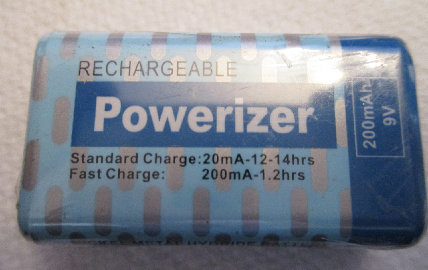 Battery Rechargeable 9V For Timekeeper Emi