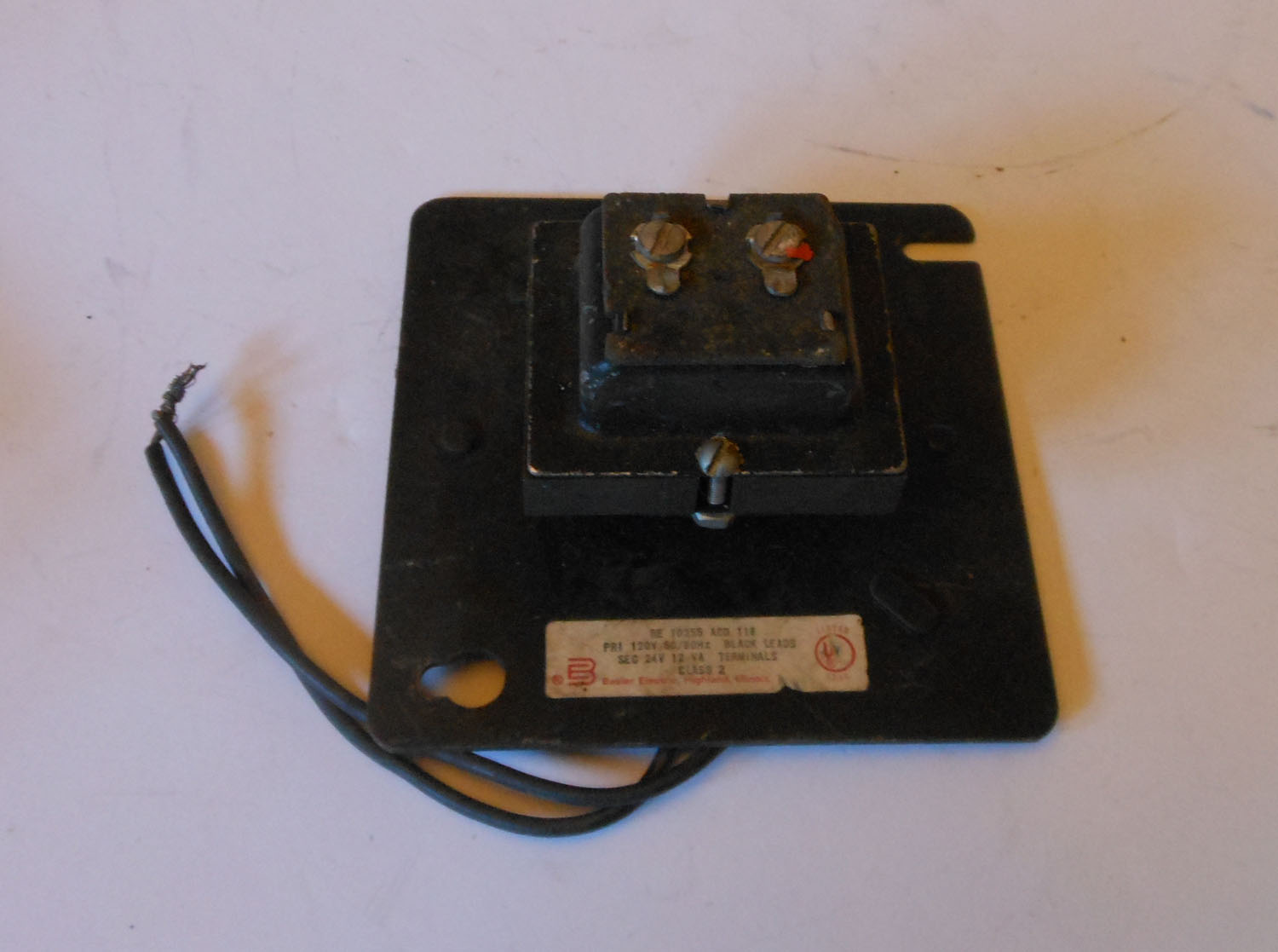 Transformer Step Down on Plate 6 Transformer Step Down on Plate