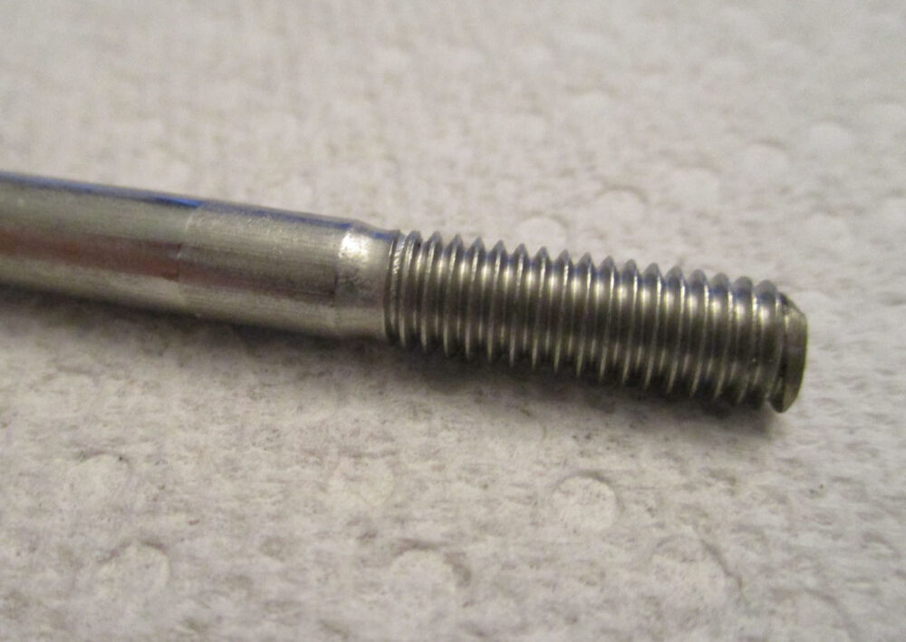 Bolt Metric Claw Classic 300 4 11/16&Amp;Quot;L M6-1.0 Thd Sz