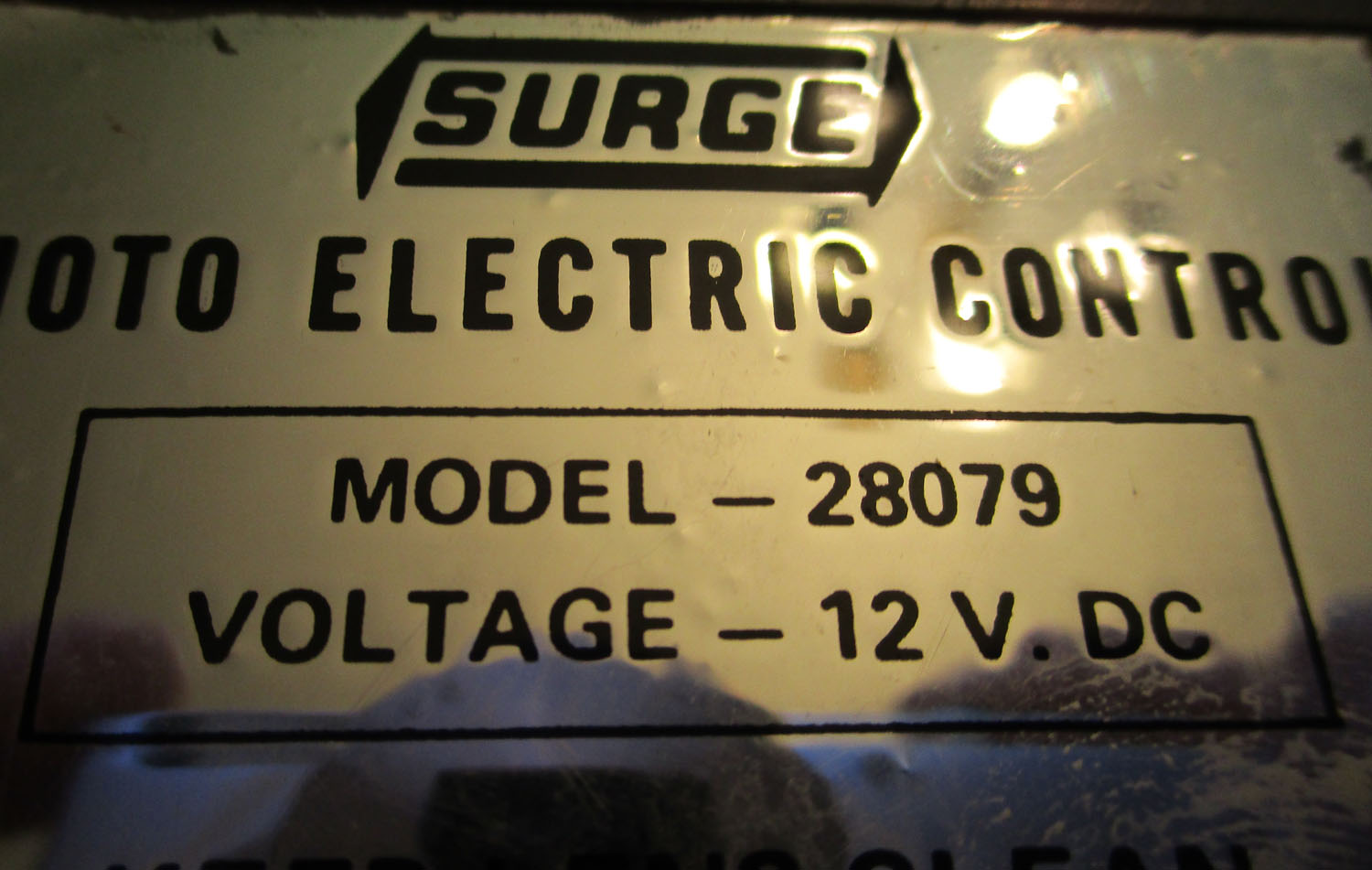 Control Electric Photo 12V 9 Control Electric Photo 12V