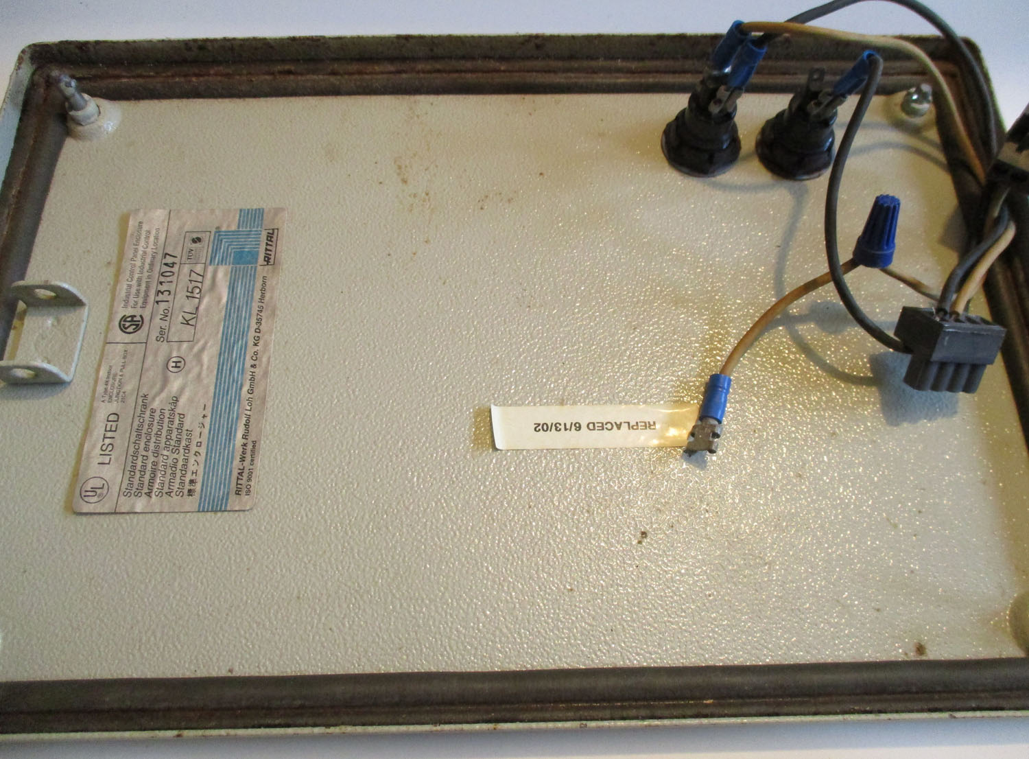 Box ID Control for Parts Only 11 Box ID Control for Parts Only