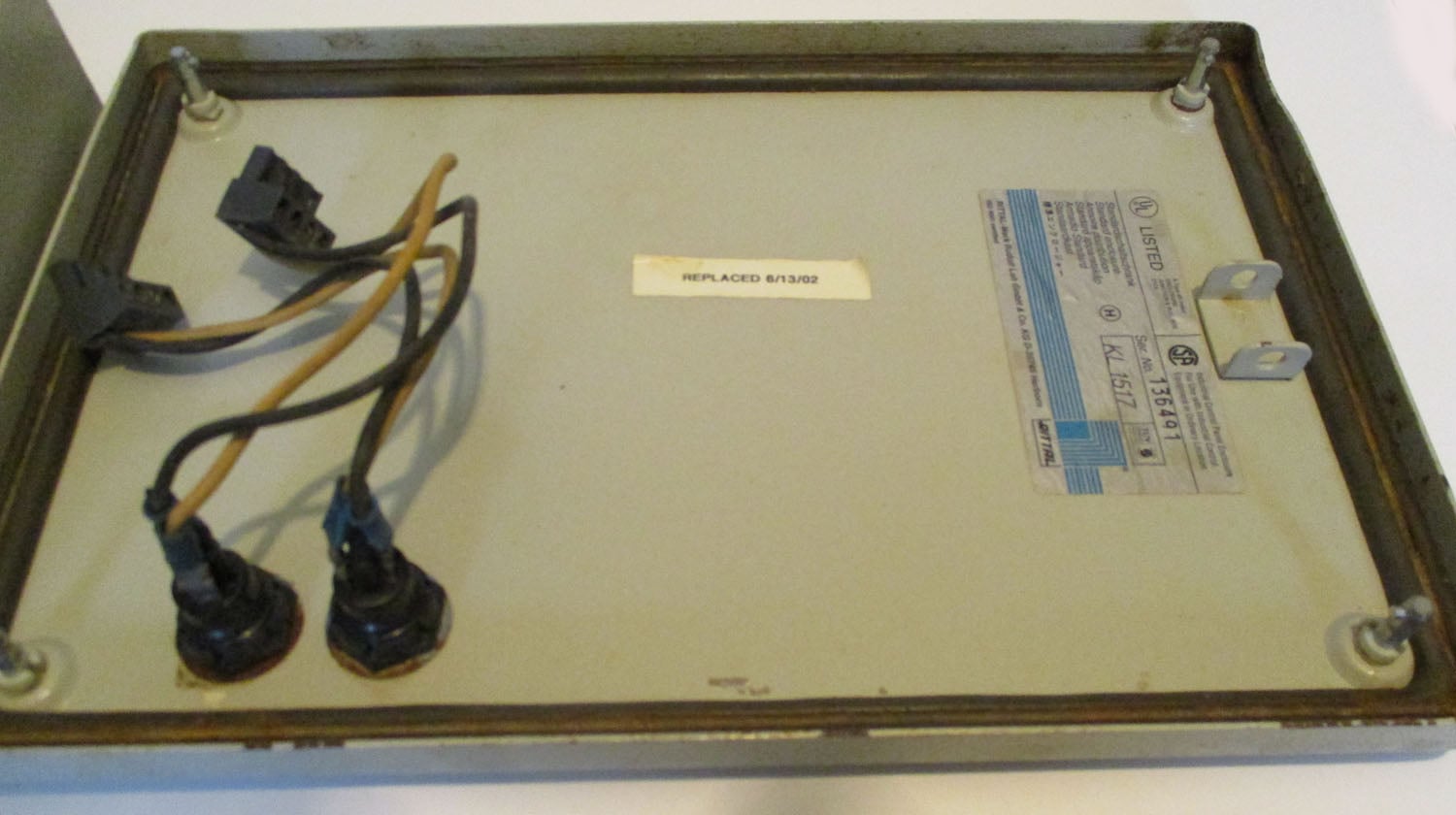 Box ID Control for Parts Only 6 Box ID Control for Parts Only