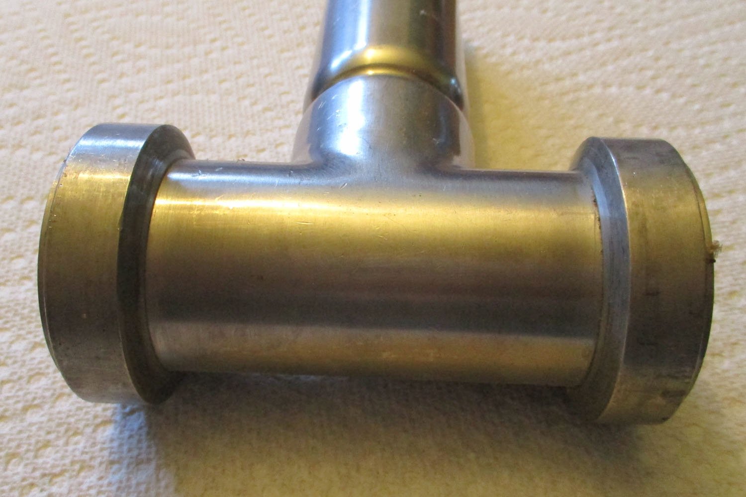 Tee w/Stop 1 1/2" Stainless Steel Vacuum Wash Valve 4 Tee with Stop 1 1/2" Stainless Steel Vacuum Wash Valve