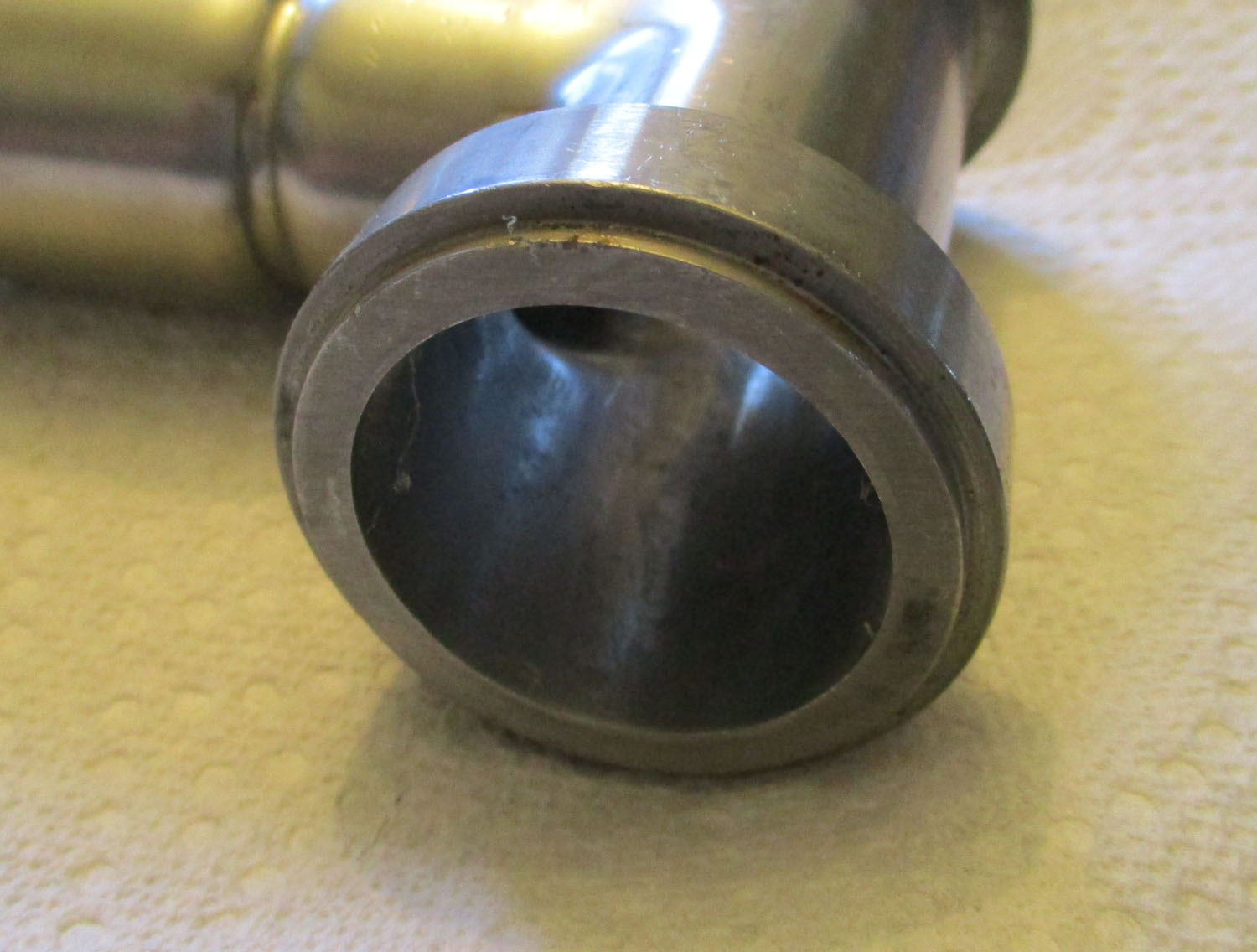 Tee w/Stop 1 1/2" Stainless Steel Vacuum Wash Valve 5 Tee with Stop 1 1/2" Stainless Steel Vacuum Wash Valve