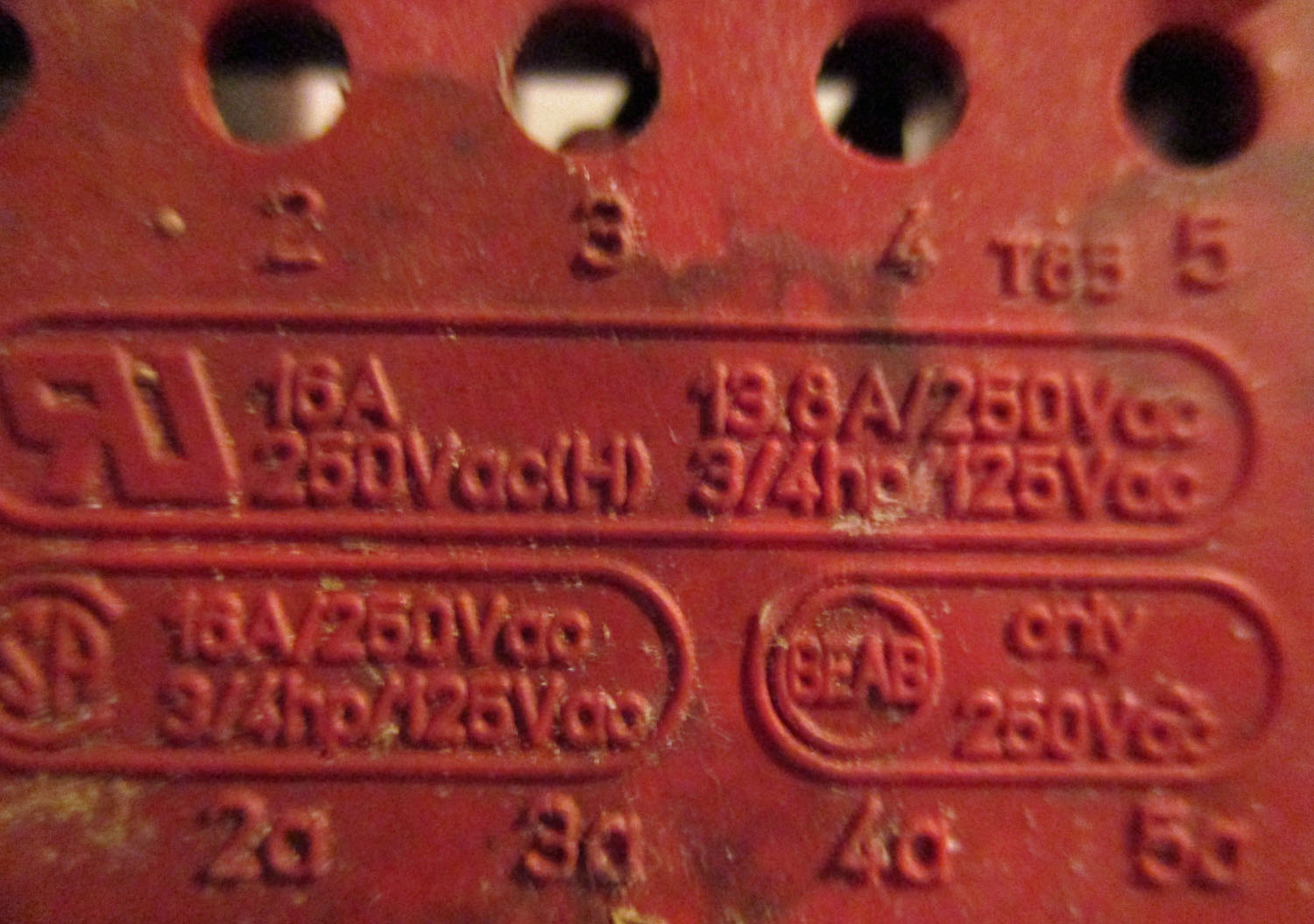 Rotary Switch, 5 Place, DPDT 10 Switch Rotary 5 Place DPDT