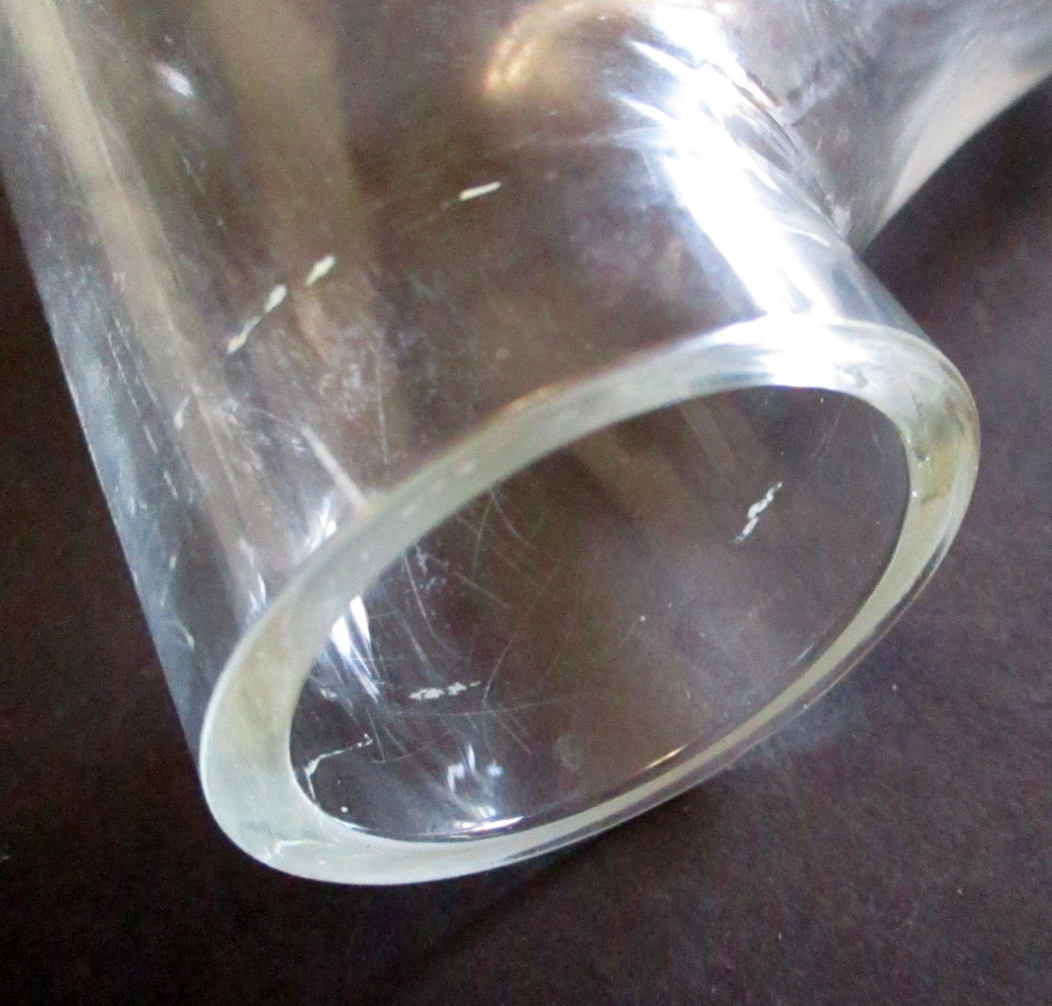 Tee, Special, 1 1/2" Glass, 5 9/16"L 6 Y Glass 1 1/2" Surge 27799 5 9/16"L