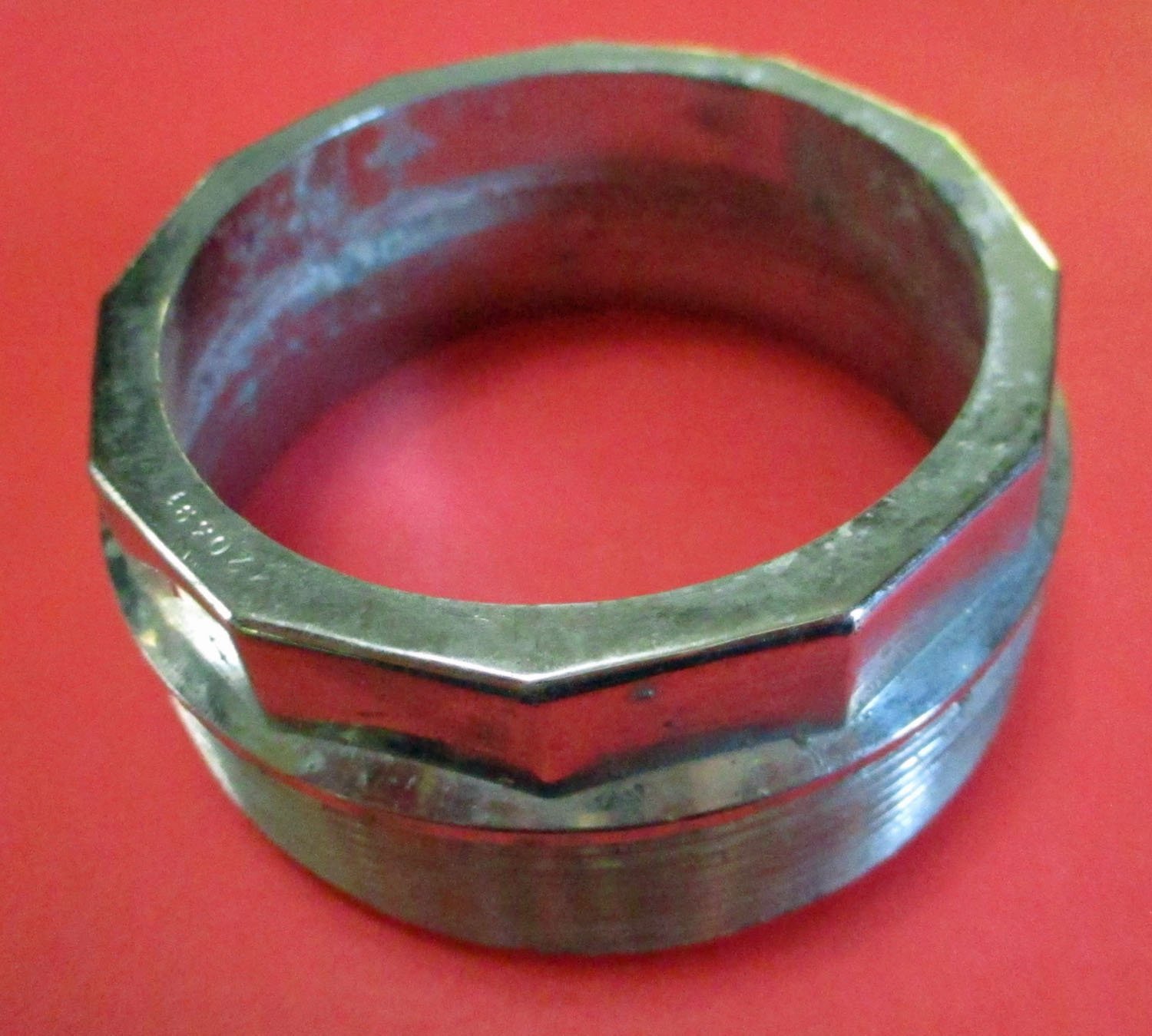 Coupling Nut Male 3 3/8&Amp;Quot;Od