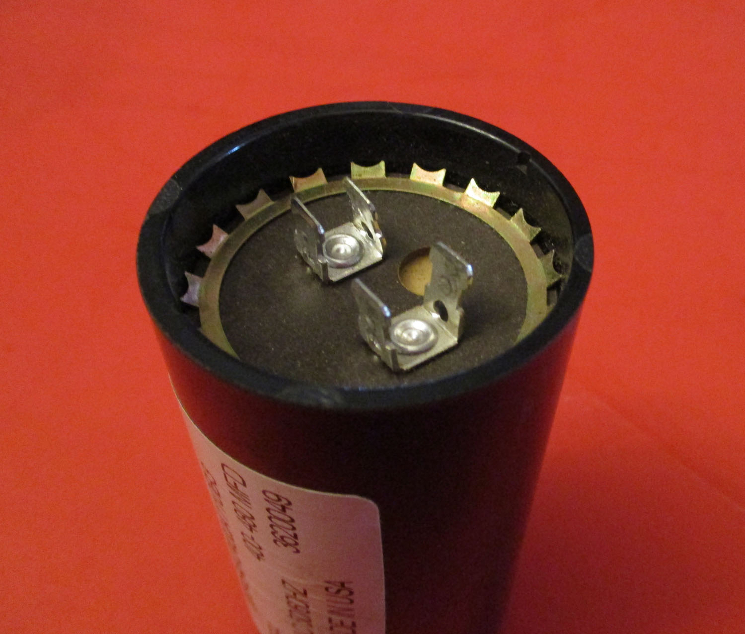 Capacitor Start 400-480µF 110-125VAC 5 Capacitor Start 400-480µF 110-125VAC
