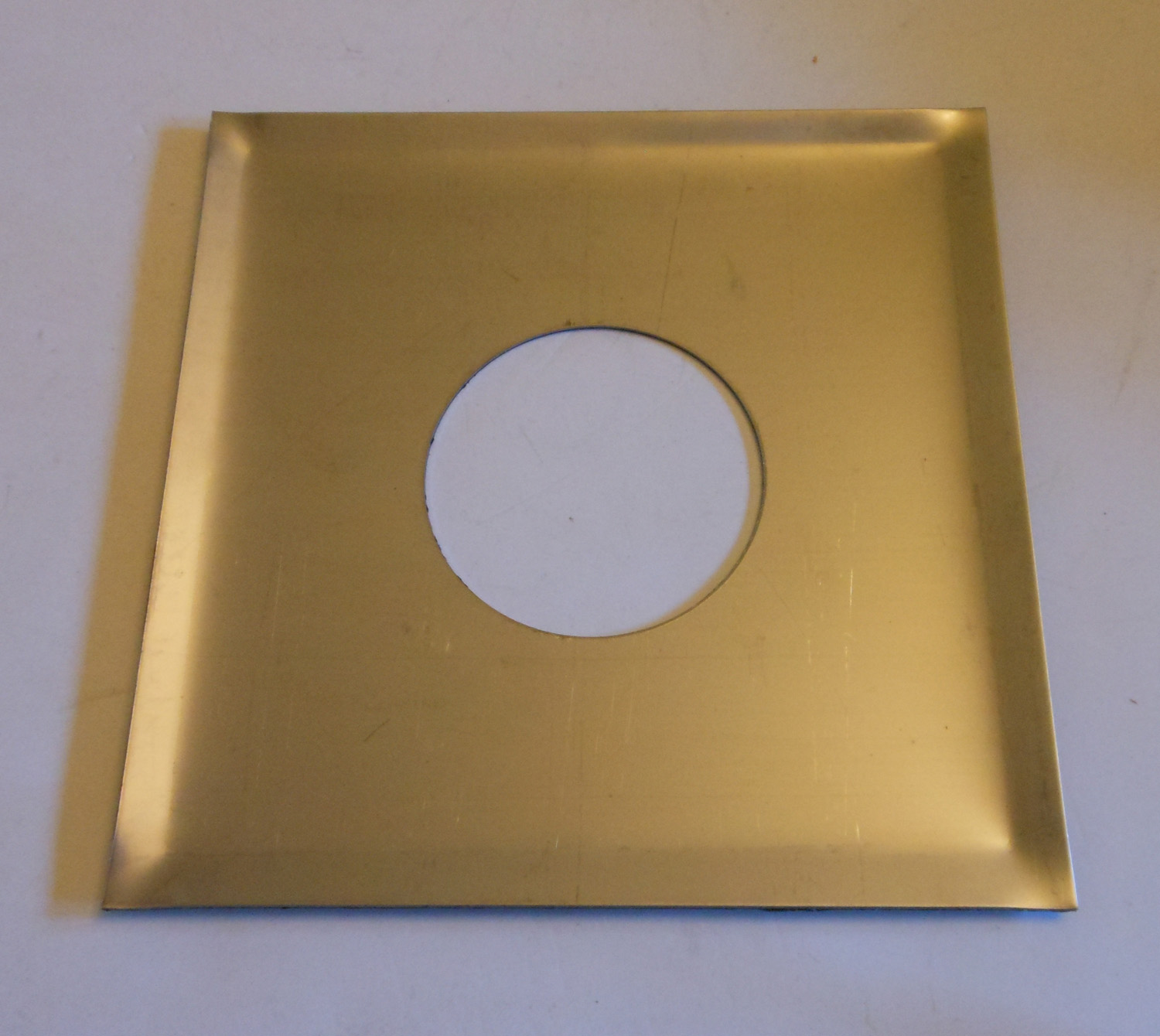 Flange Wall 5&Amp;Quot; X 5&Amp;Quot; Square