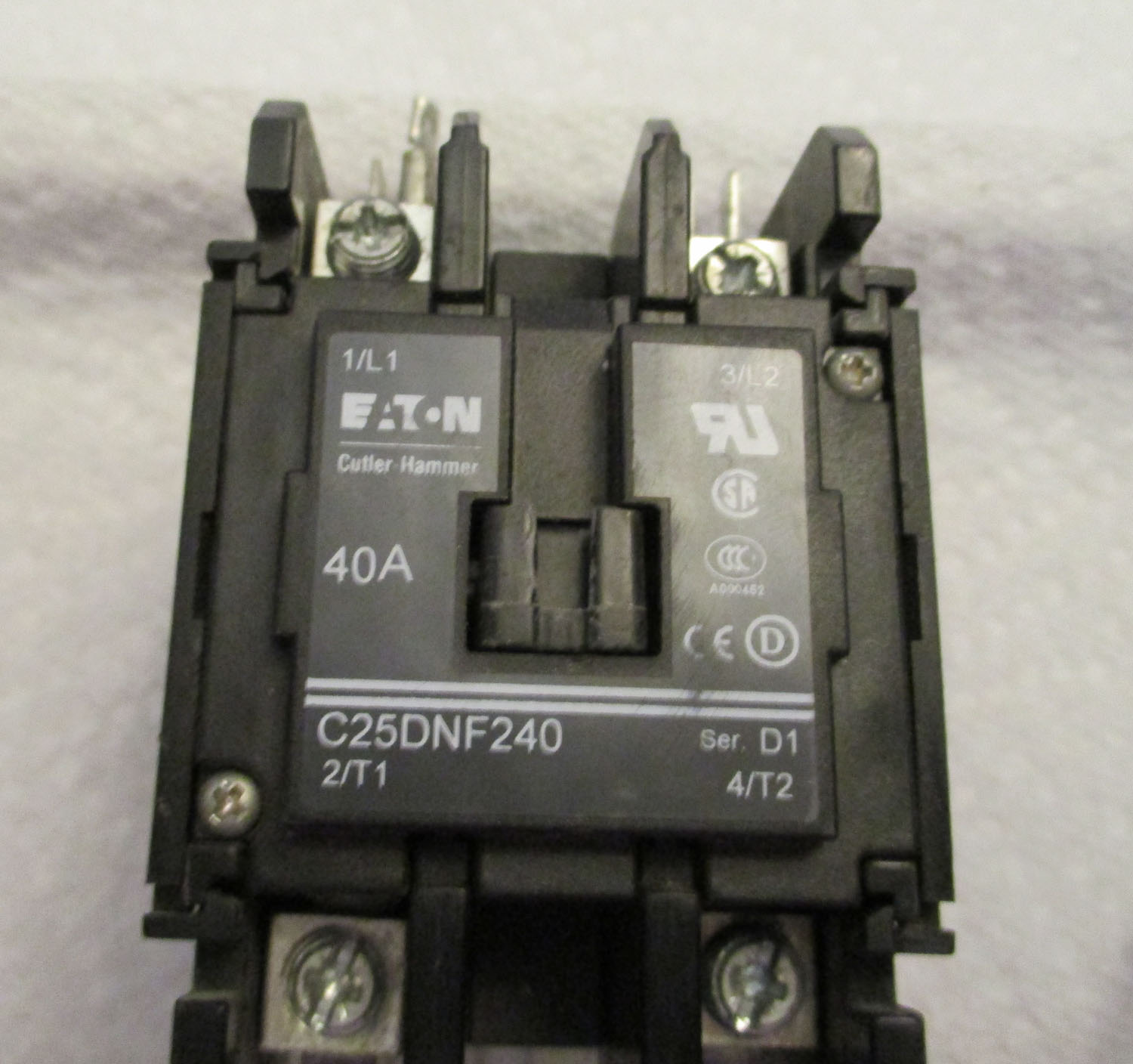 Contactor 3 Pole Defined Purpose 40Amp 115-575V 3-20Hp