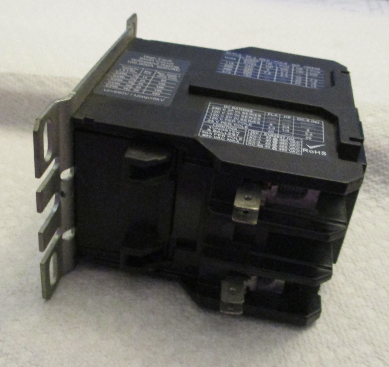 Contactor 3 Pole Defined Purpose 40Amp 115-575V 3-20Hp
