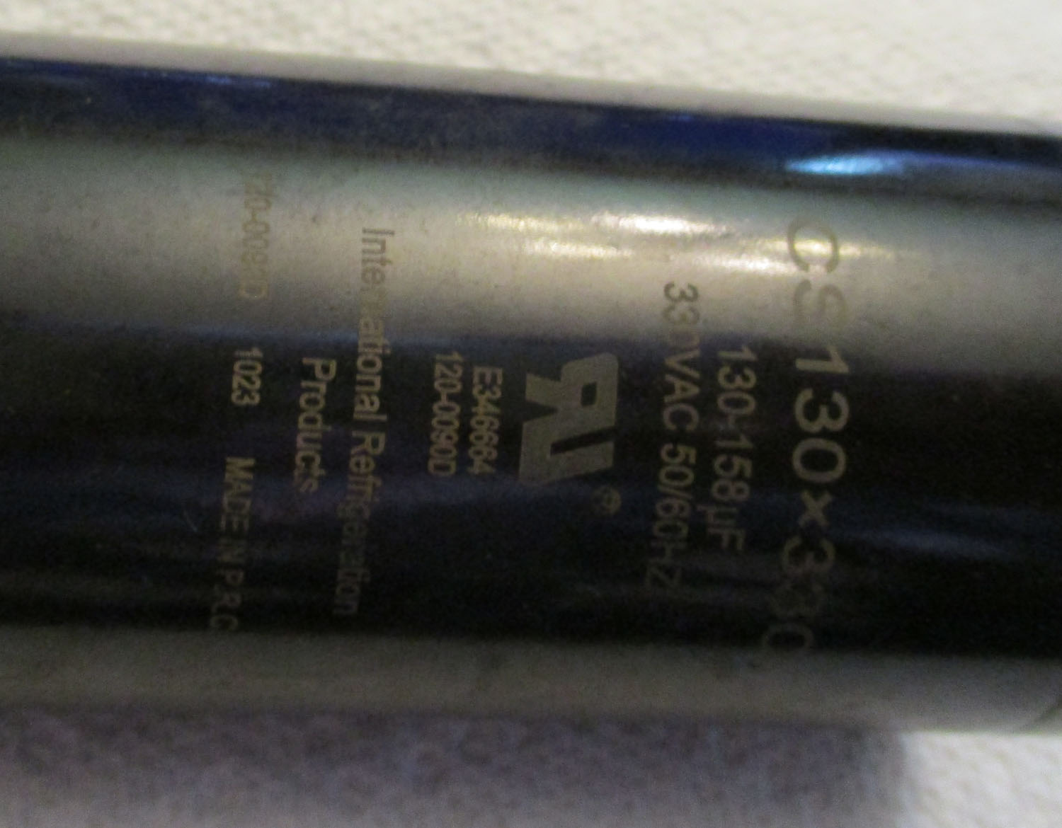 Capacitor Start 130-158Μf 330Vac