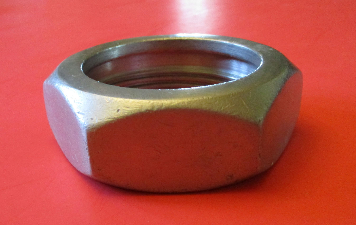 Nut Hex Stainless Steel 2 1/8&Amp;Quot;Id