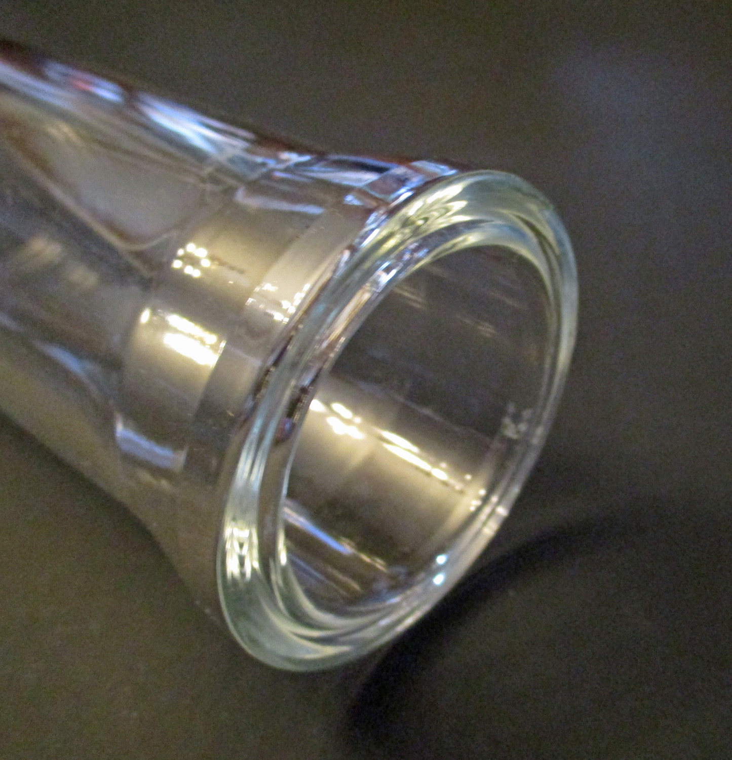 Pipe, 1 1/2" Straight Glass, 6"L 5 Pipe 1 1/2" Straight Glass 6"L