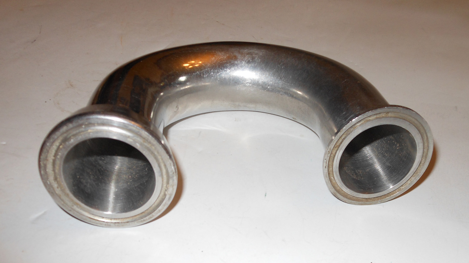 Pipe U w/Glass by Tri Clover Ferrule 5" x 6" 4 Pipe U w/Glass by Tri Clover Ferrule 5" x 6"