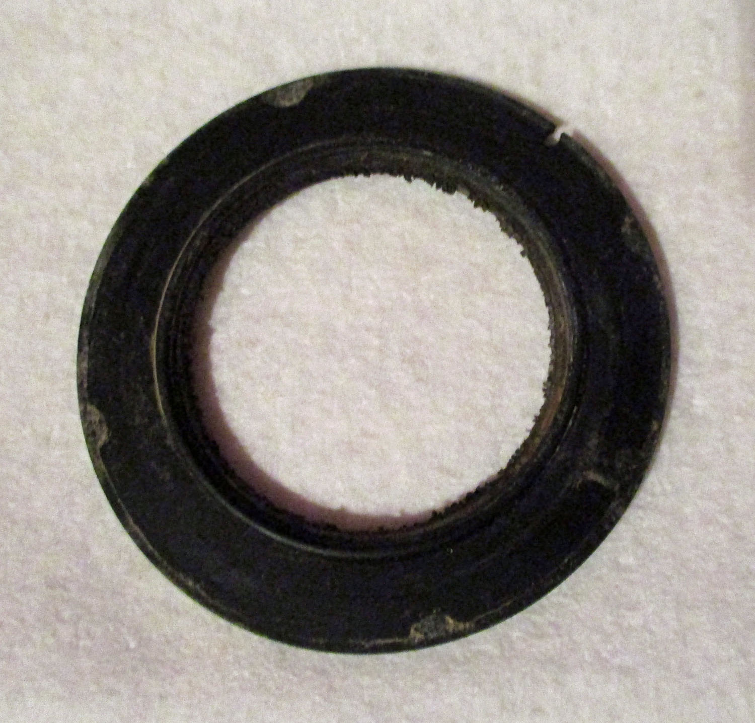 Gasket Pipeline w/Notch 2 1/2" OD, 1 5/8"ID 5 Gasket Pipeline w/Notch 2 1/2" OD, 1 5/8"ID