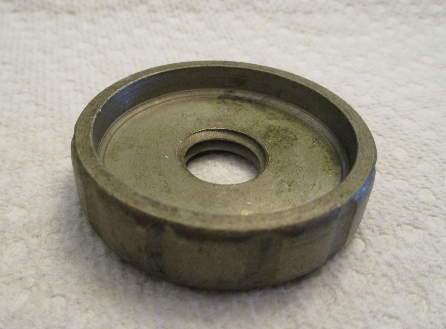 Cap with Threaded Hole 1 3/4" OD 5 Cap with Threaded Hole 1 3/4" OD