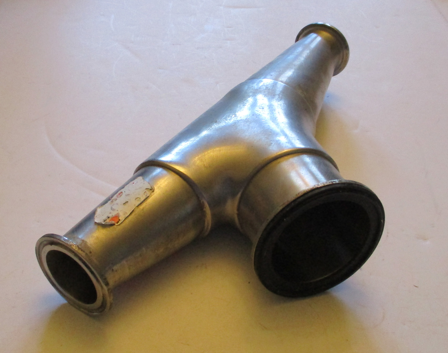 Valve Y Ball 2 1/2"/1 1/2" Tri-Clover Ferrule 4 Valve Y Ball 2 1/2"/1 1/2" Tri-Clover Ferrule