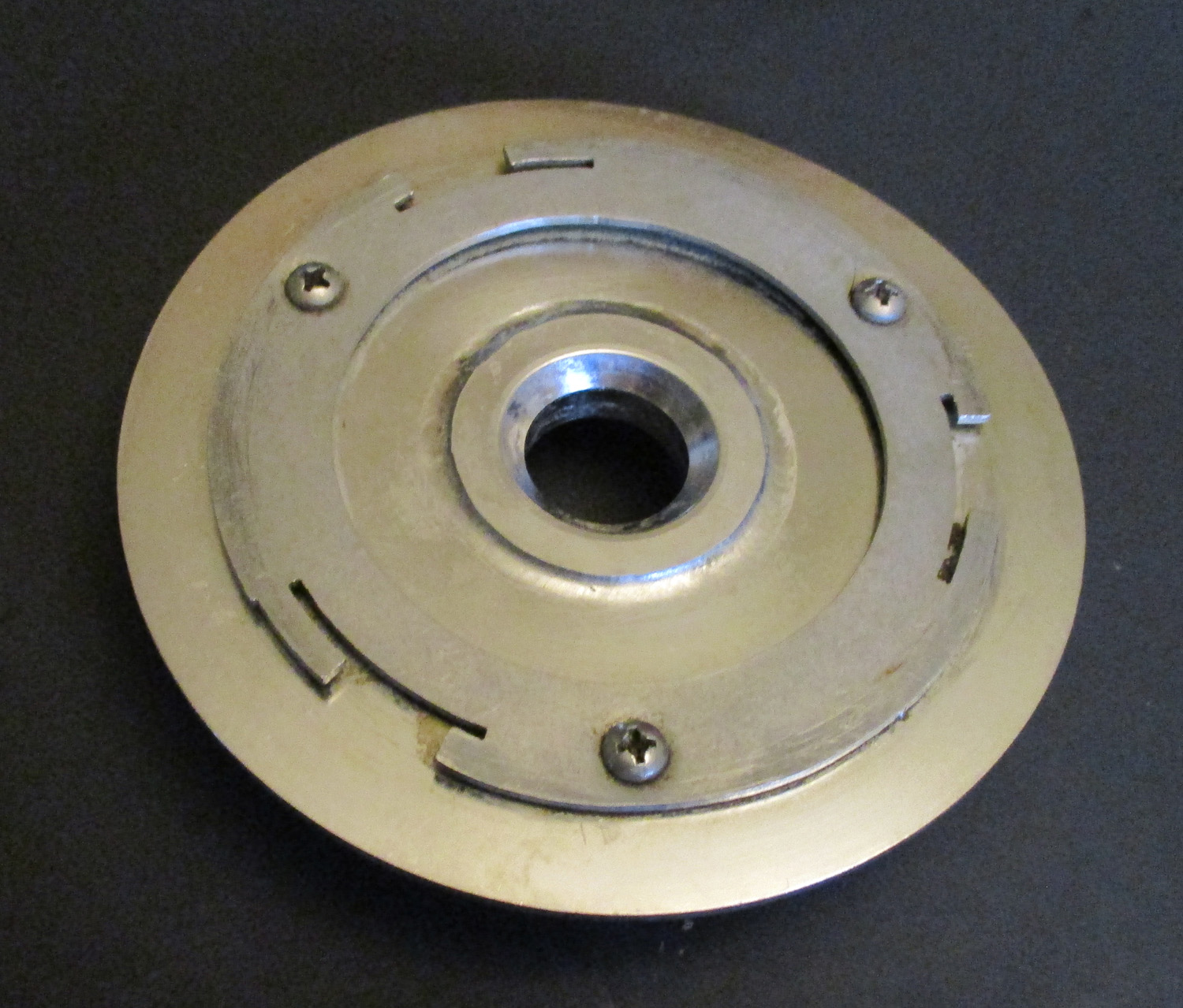 Plate SS w/2"OD Ferrule 3 SS Plate w/2"OD Ferrule