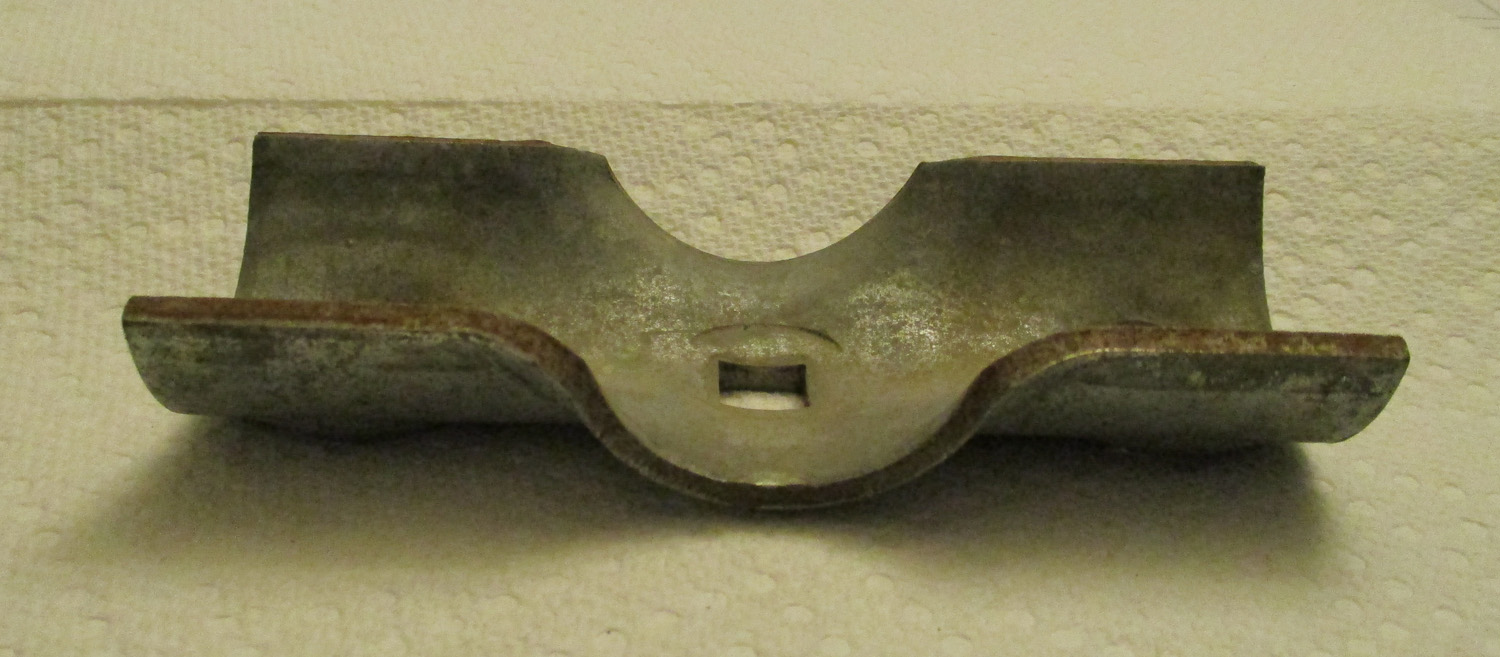 Clamp w/Bolts for 1 1/2" Pipe 6 Clamp Half Hanger for 1 1/2" Pipe 5"L