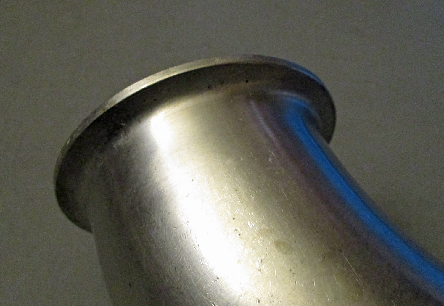 Elbow 2 1/2" J Bend Ferrule by Straight 12 7/8"L 5 Elbow 2 1/2" J Bend Ferrule by Straight 12 7/8"L