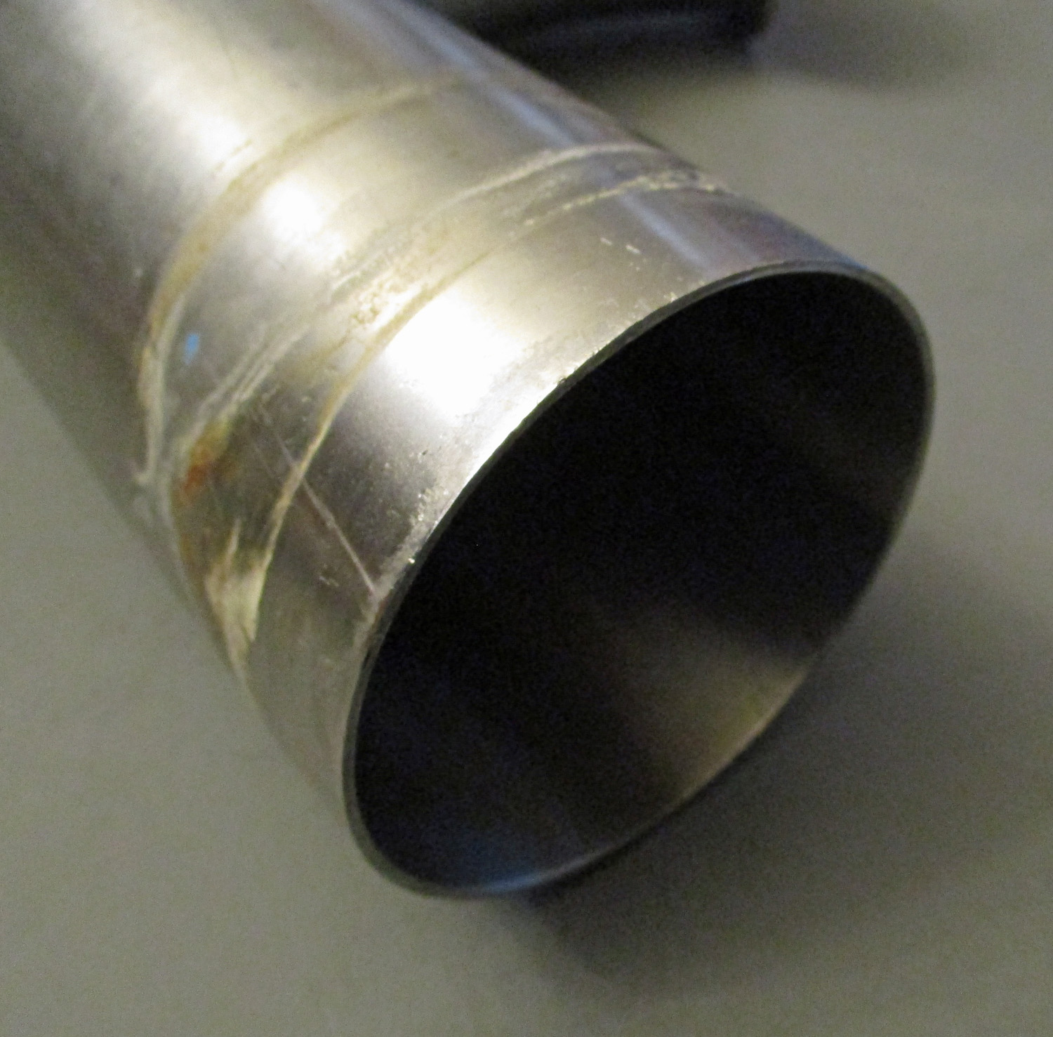 Elbow 2 1/2" J Bend Ferrule by Straight 12 7/8"L 6 Elbow 2 1/2" J Bend Ferrule by Straight 12 7/8"L