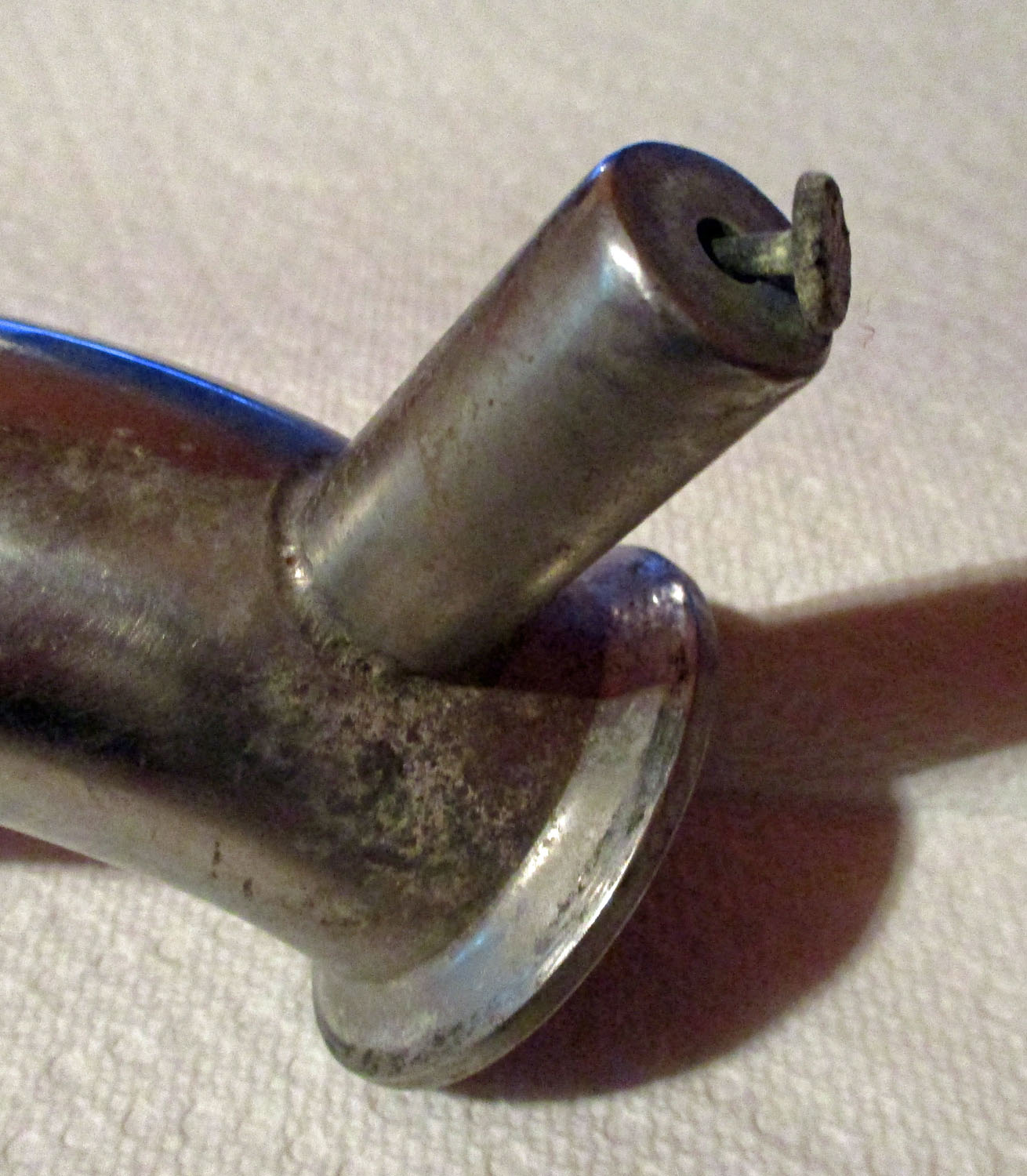 Elbow 90° w/Vented Nipple 1 1/2" Pipe w/Tri-Clover Ferrules 5 7/16"L 4 Elbow 90° w/Vented Nipple 1 1/2" Pipe w/Tri-Clover Ferrules 5 7/16"L