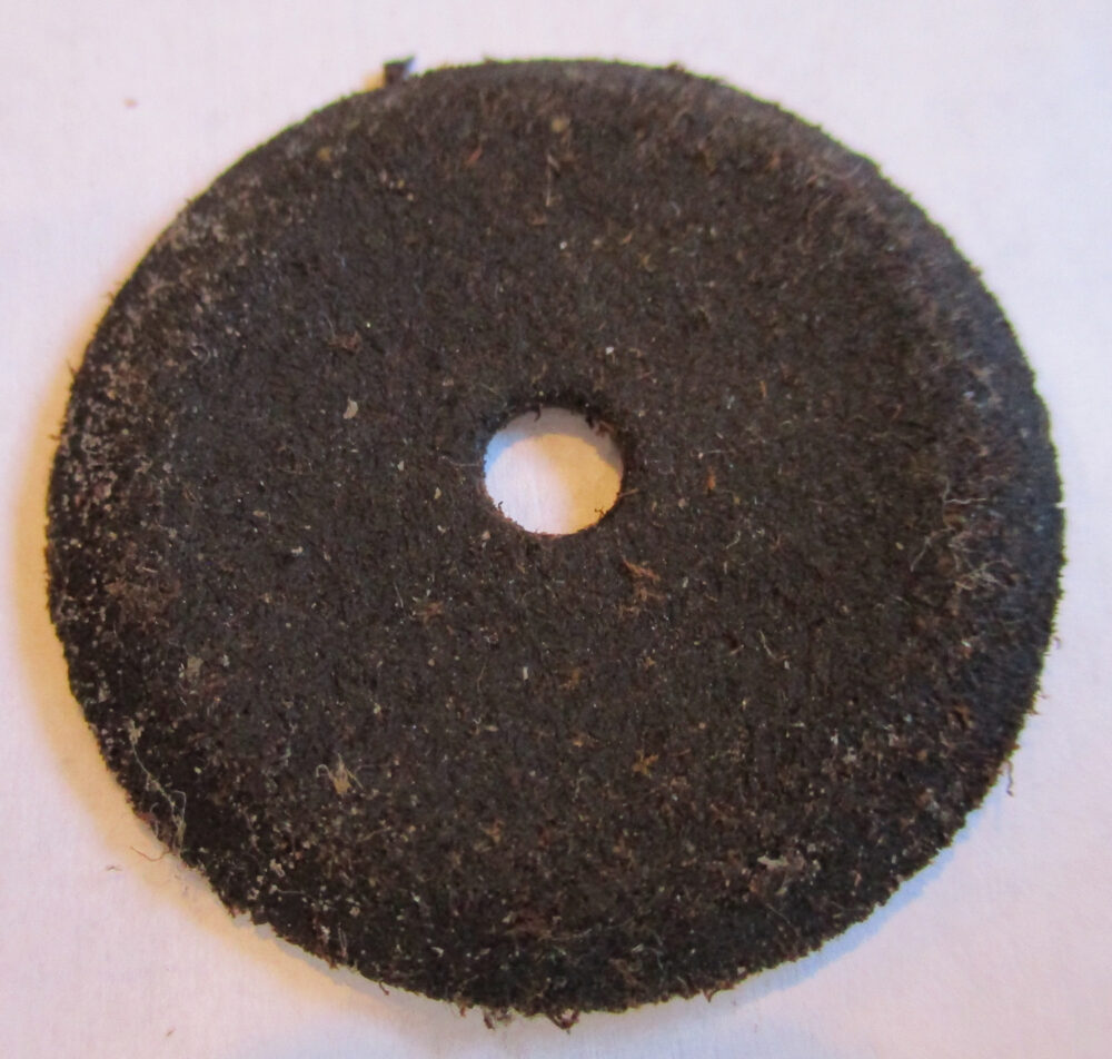 Washer, Leather for Pulsator, 1 1/4"OD - Dairy Train