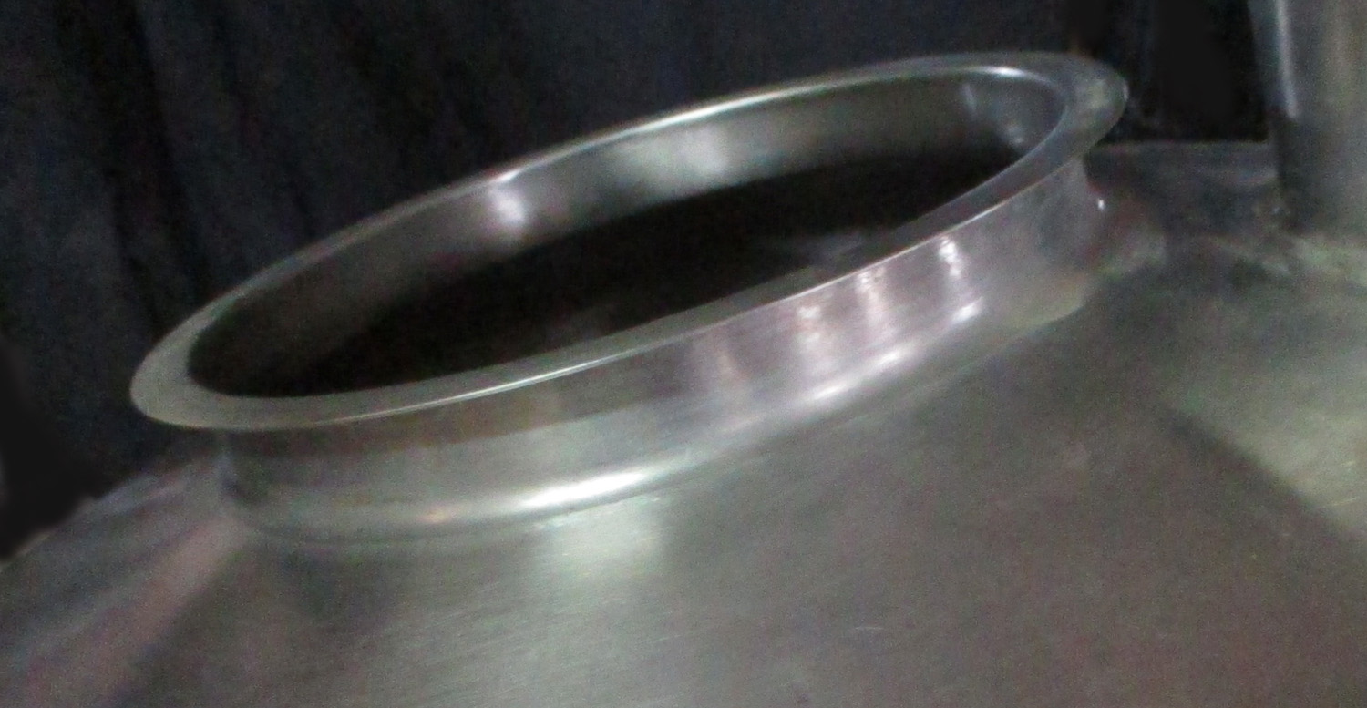 Receiver SS 3" Pipe w/ 60° Offset Inlets-No Lid 11 Receiver SS 3" Pipe w/ 60° Offset Inlets-No Lid