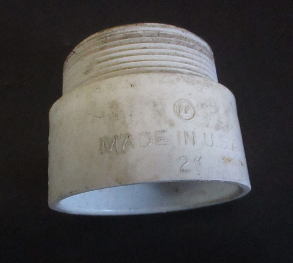 Adapter 2" PVC Male Threaded - Dairy Train
