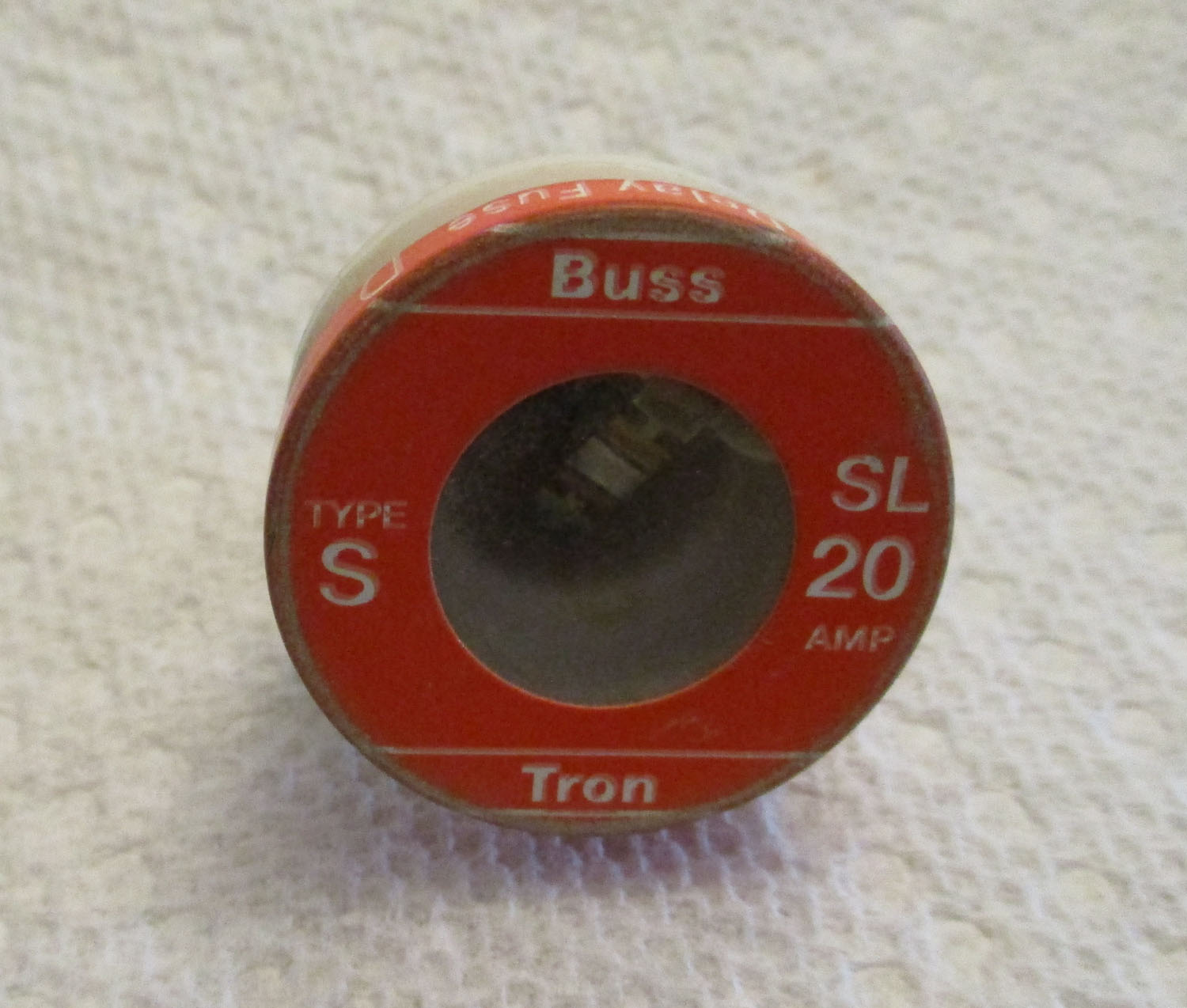 Fuse Plug Time Delay SL20AMP 1 1/8"L 4 Fuse Plug Time Delay SL20AMP 1 1/8"L