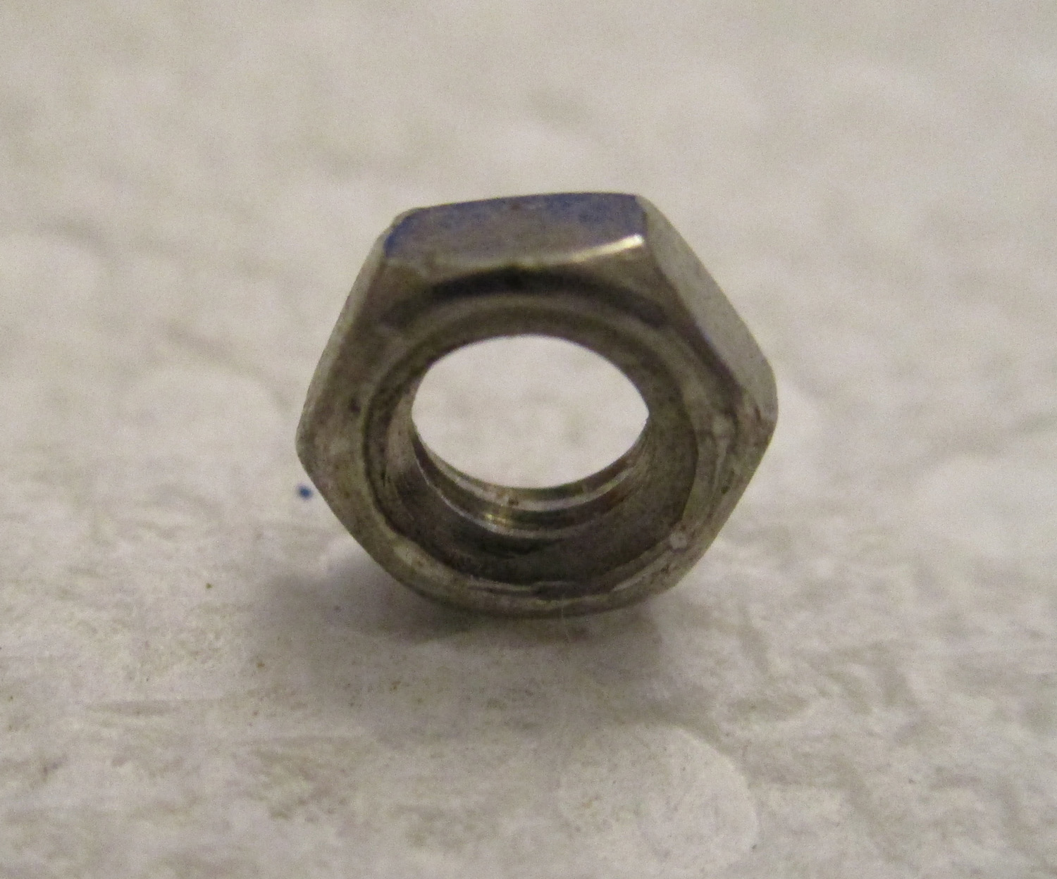 Hex Nut, #8-32 THD SZ, Pkg/50 6 Nut Hex #6-32 THD SZ 1/4"W Pkg of 50