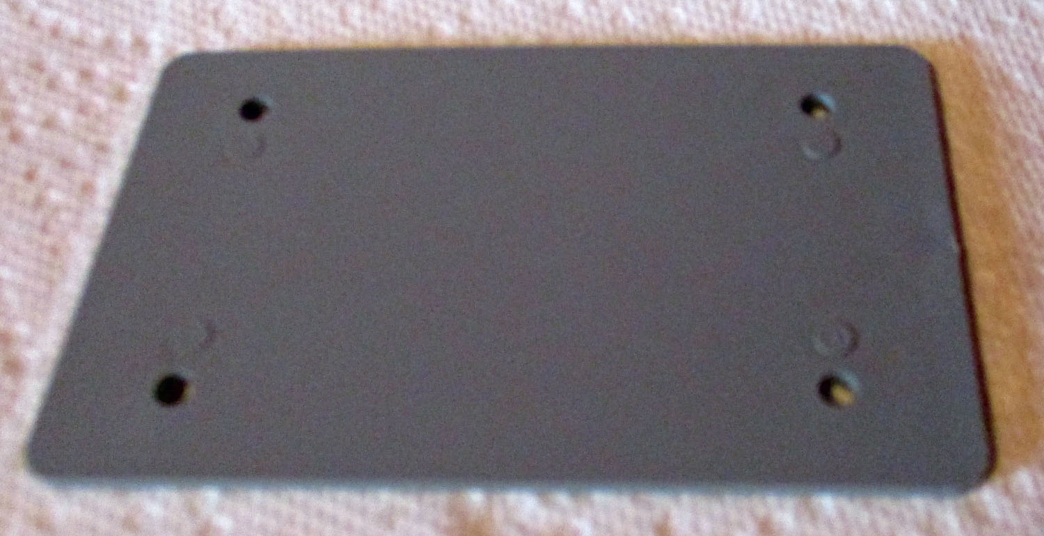 Cover Plate, 4 5/8"L 4 Plate Cover 4 5/8"L