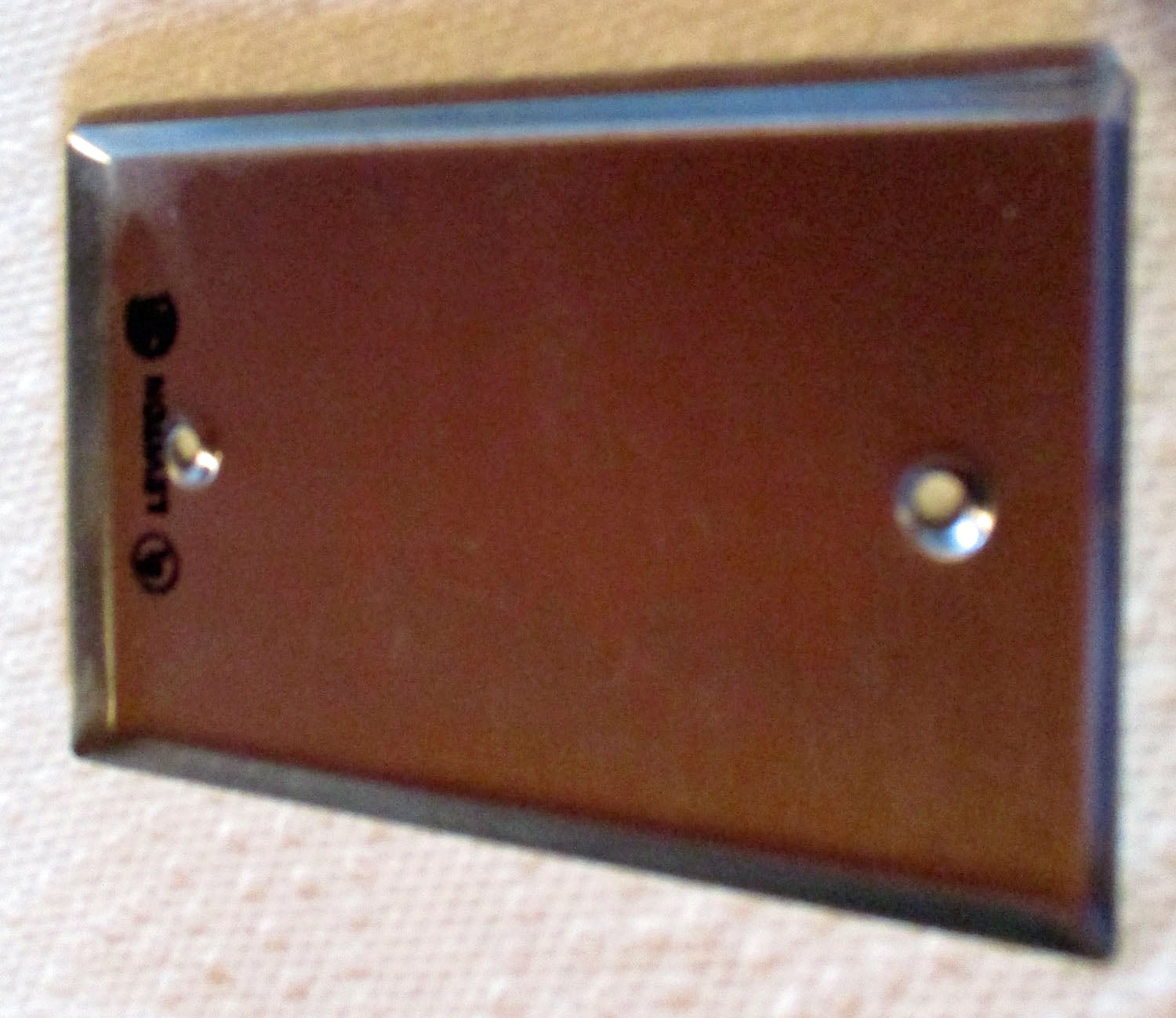 Plate Cover 4 7/16"L