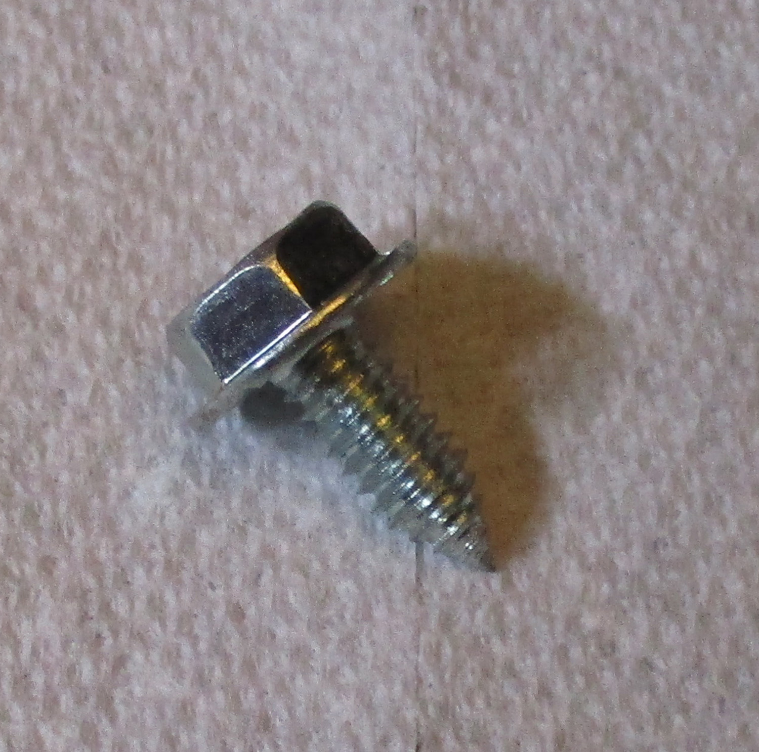 Screws Sheet Metal Hex Head 5/8&Amp;Quot; Thd 1/4-20 Thd Sz Pkg Of 13