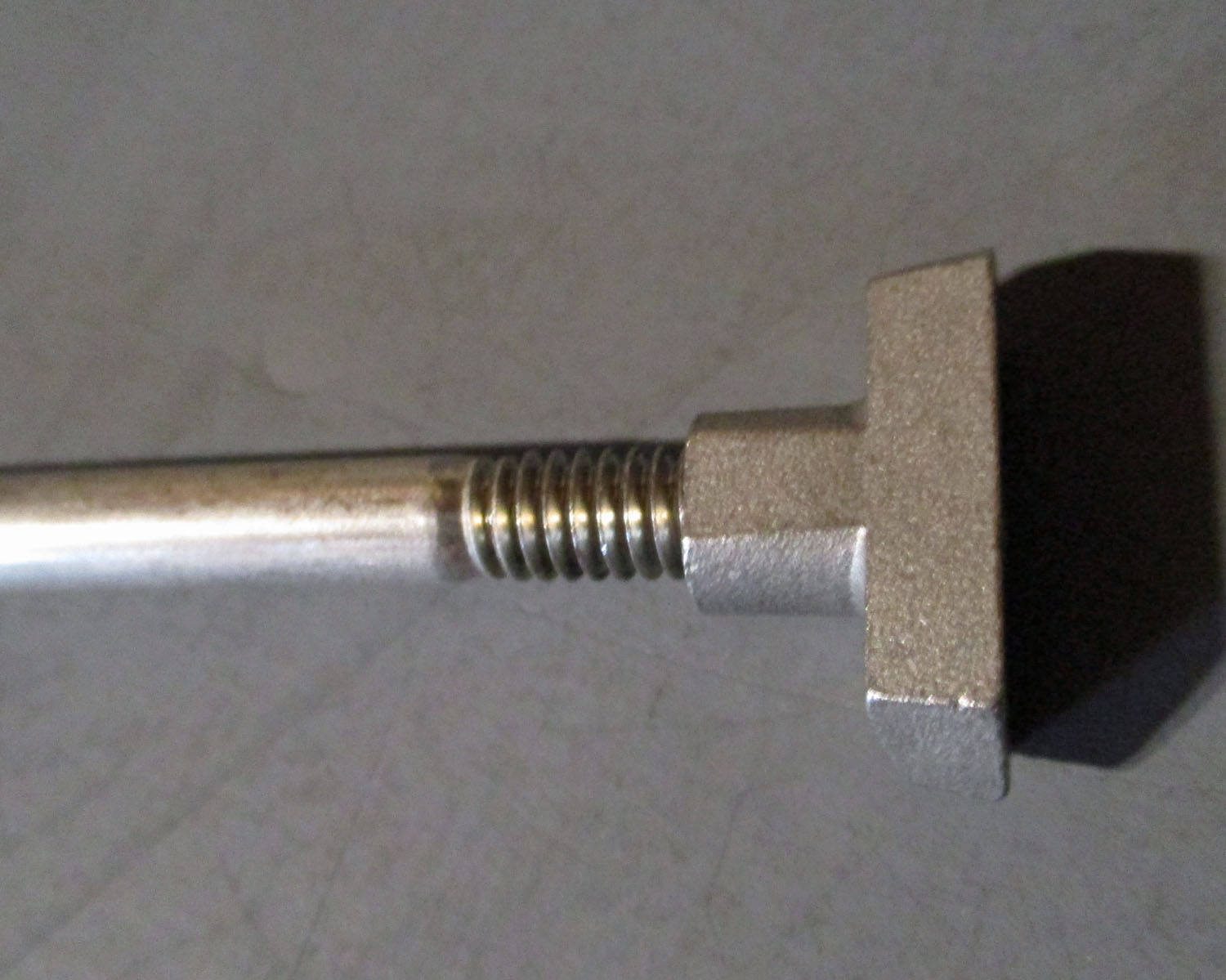 Bolt Carriage W/Footed Nut 4 15/16&Amp;Quot;L, 1/4-20Thd Sz