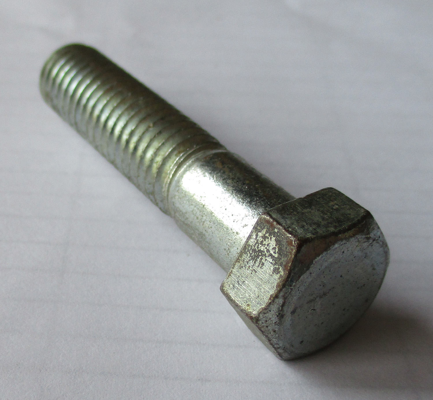 Bolt, Hex, 2 1/4&Amp;Quot;L 1/16-14 Thd Sz 1 3/8&Amp;Quot; Thd L