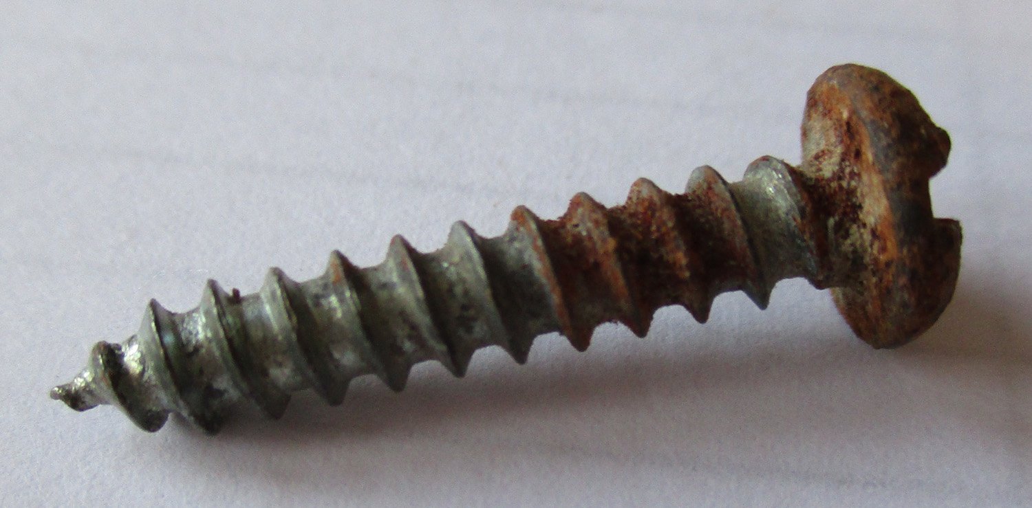 Screw, SM PN SL, 1"L 3/16" THD OD 5/16" Head OD, Pkg./2 4 Screw, SM PN SL, 1"L 3/16" THD OD 5/16" Head OD, Pkg./2