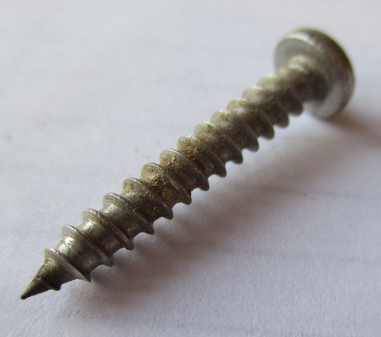 Screw SM PN SL, 1"L 1/8" THD OD 1/4" Head OD, Pkg./15 4 Screw SM PN SL, 1"L 1/8" THD OD 1/4" Head OD, Pkg./15