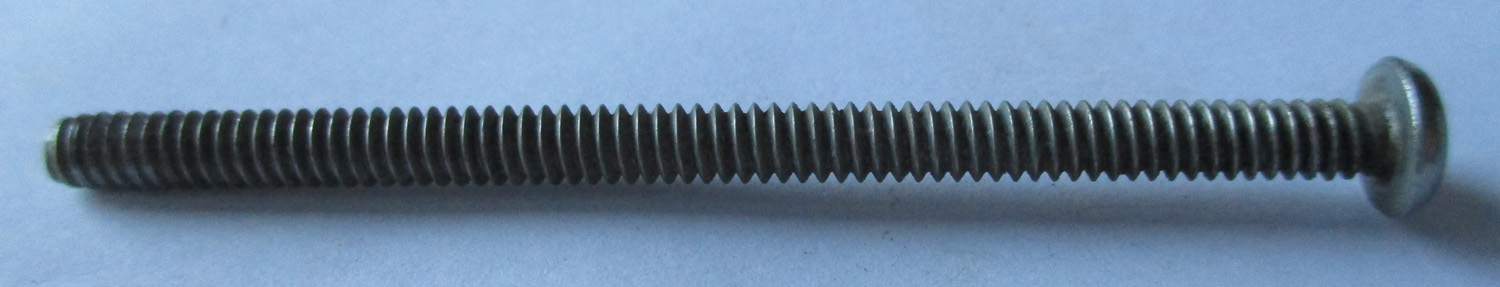 Screw, PN SL for Pulsator Top 2 1/4"L #6-32 THD SZ 4 Screw, PN SL, 2 1/4"L #6-32 THD SZ