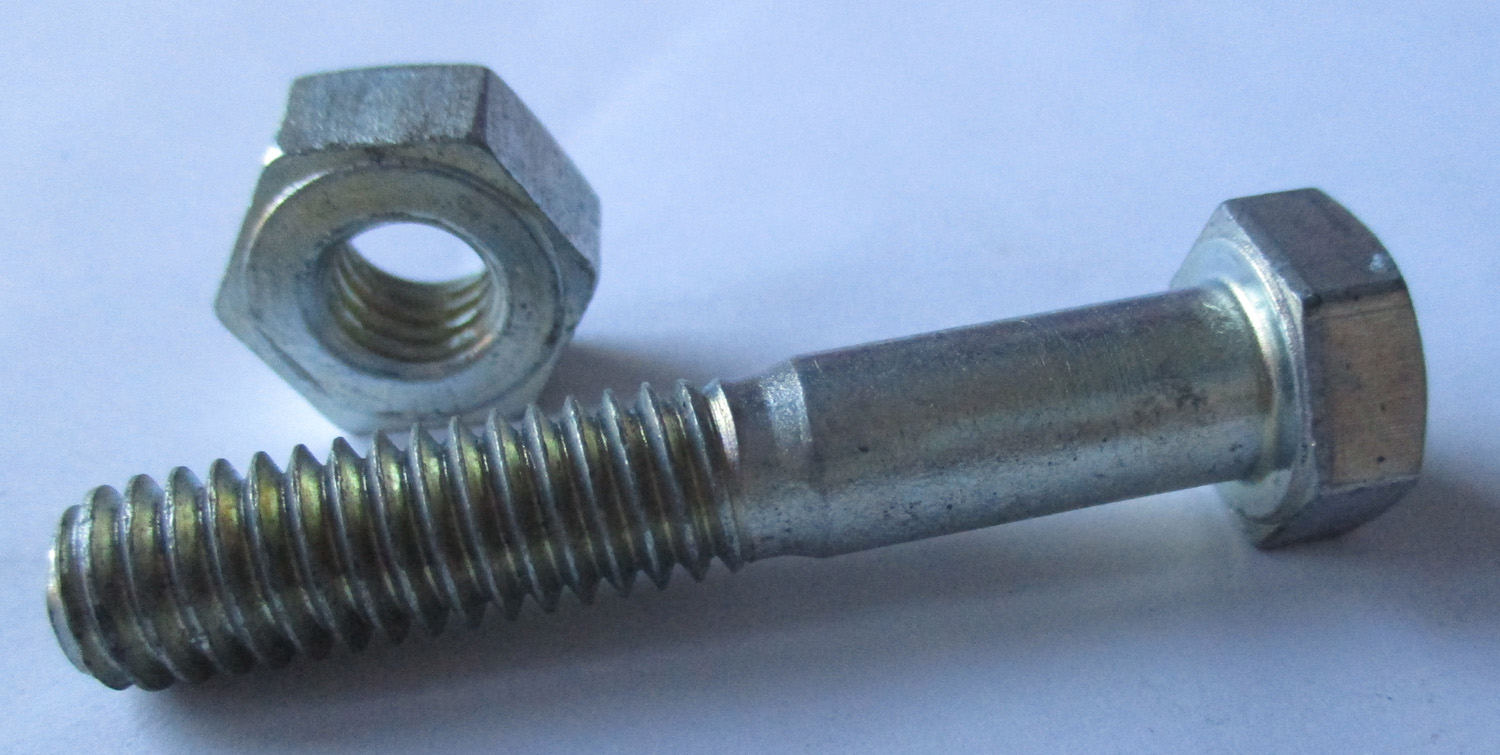 Bolt, Hex W/Nut, 1 15/16&Amp;Quot;L 5/16-18 Thd Sz, Pkg./3